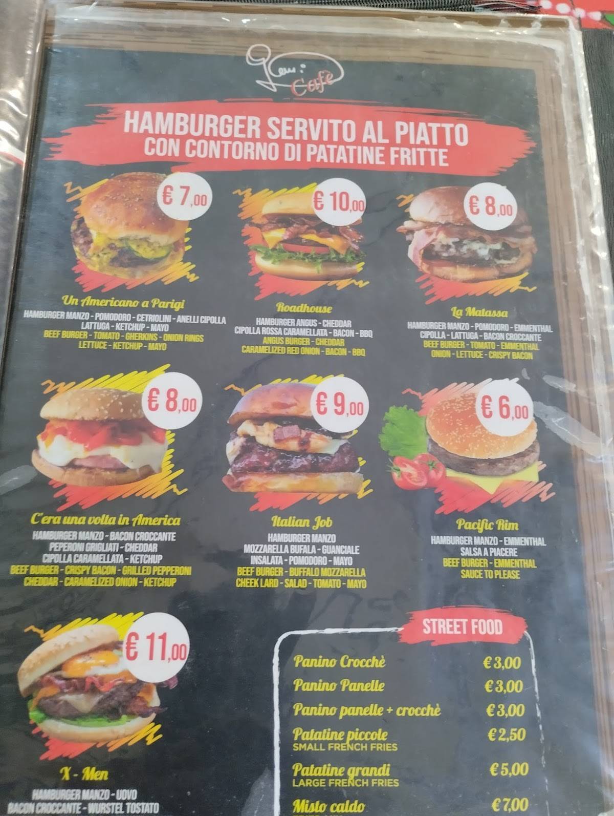 Menu di Dami Cafè 
