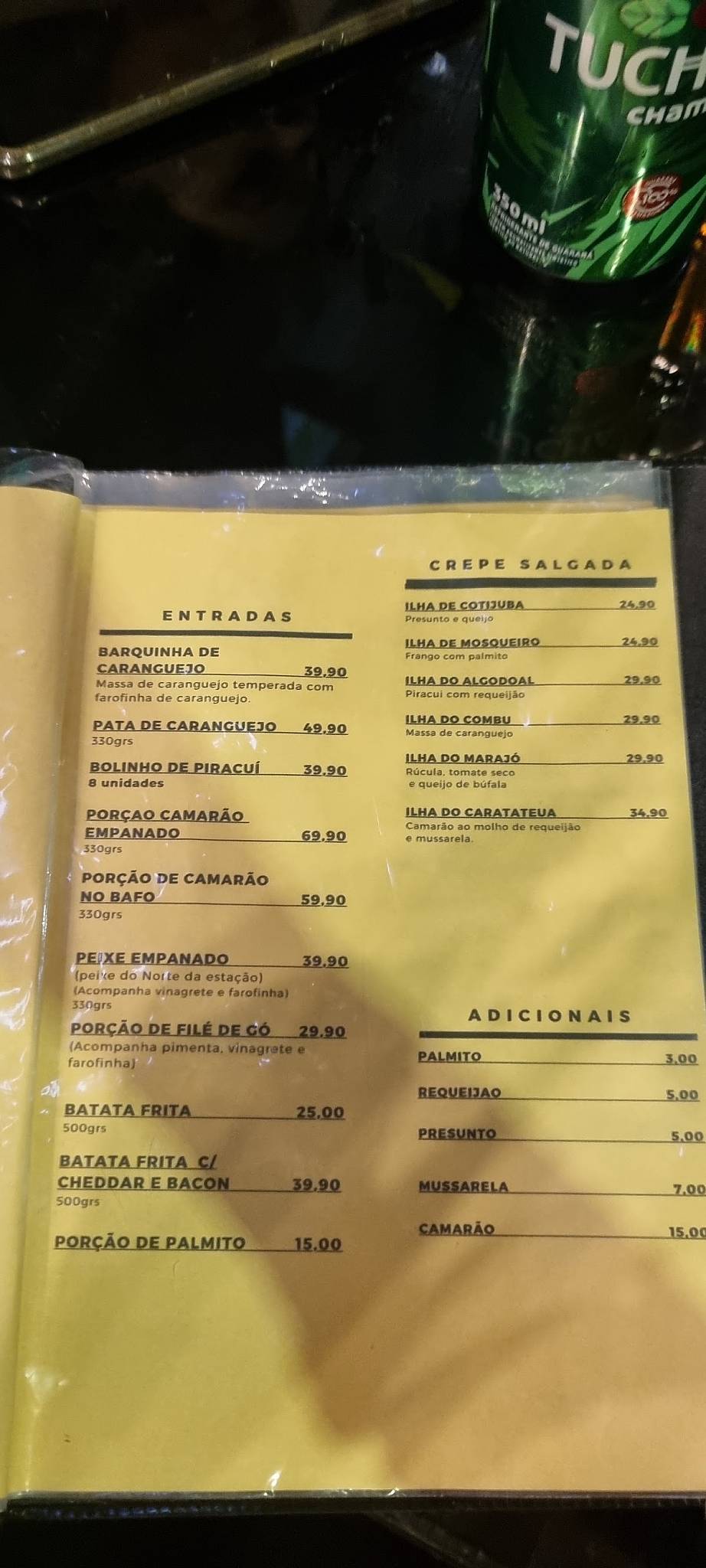 Menu em Delícias do Pará Cg Ms restaurante Campo Grande