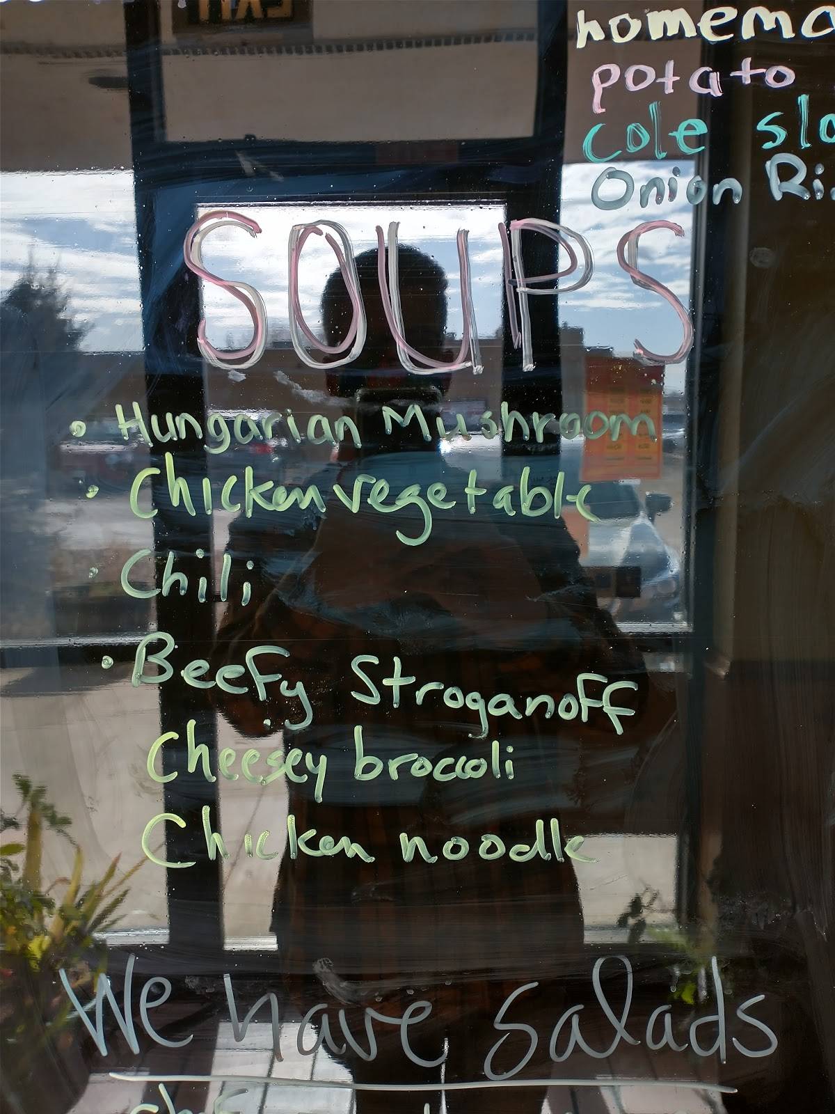 Menu at Deli Works restaurant, Fort Collins