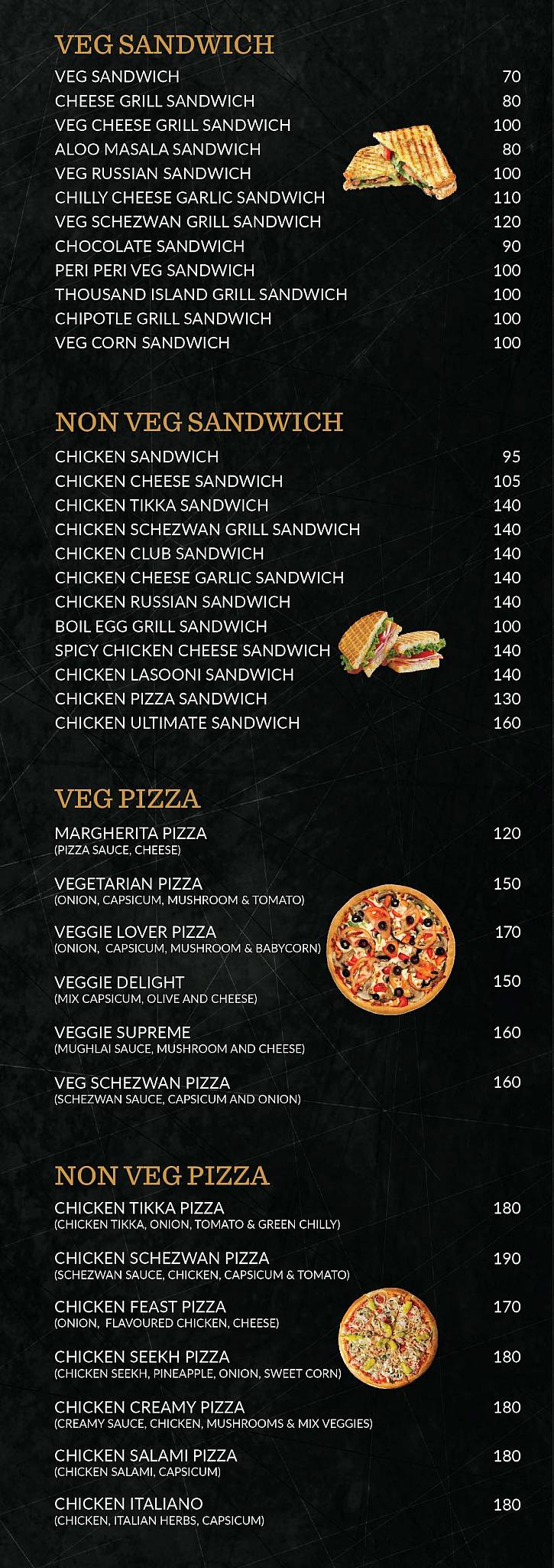 Deliure & The Eatrium menu