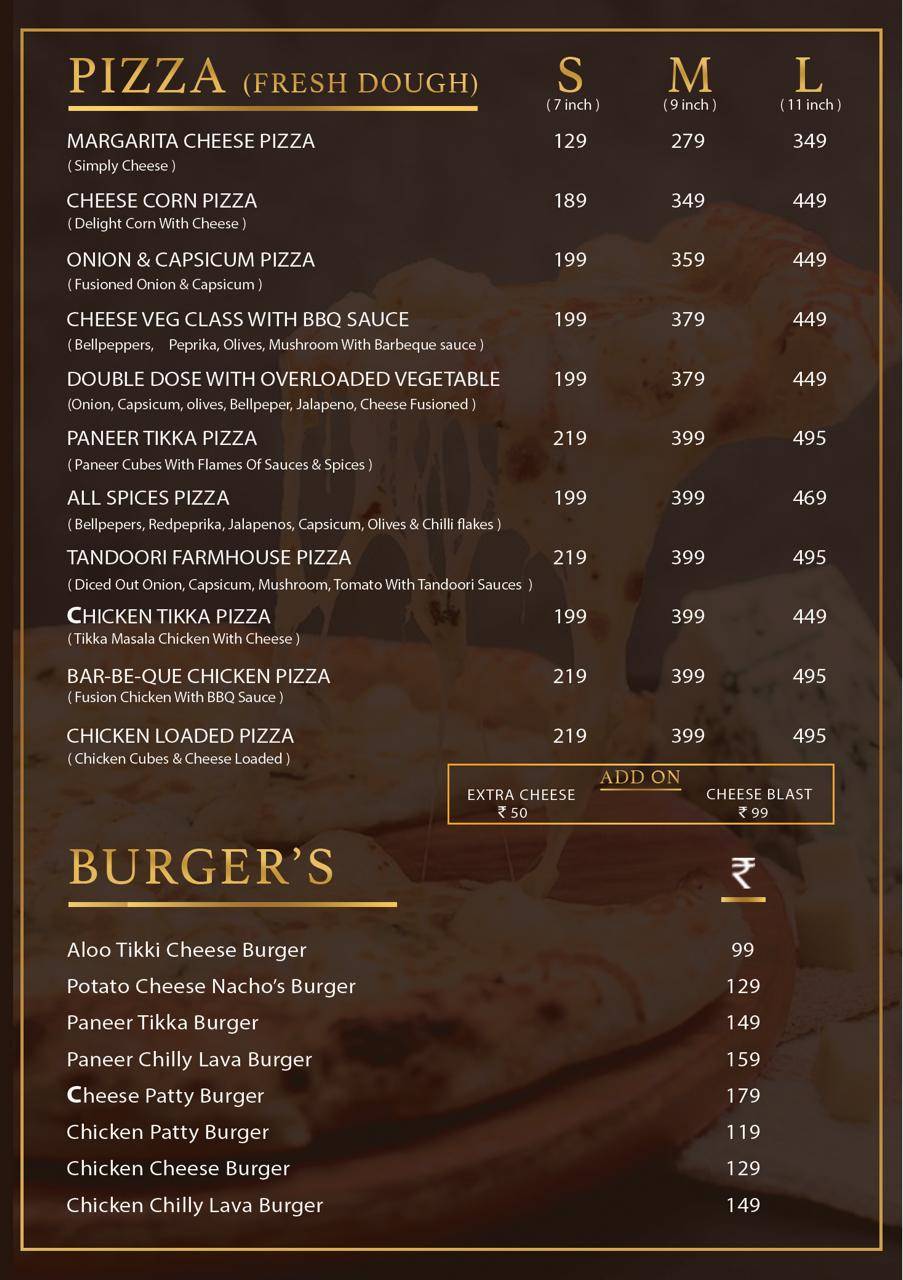 Desidude Restro Cafe menu