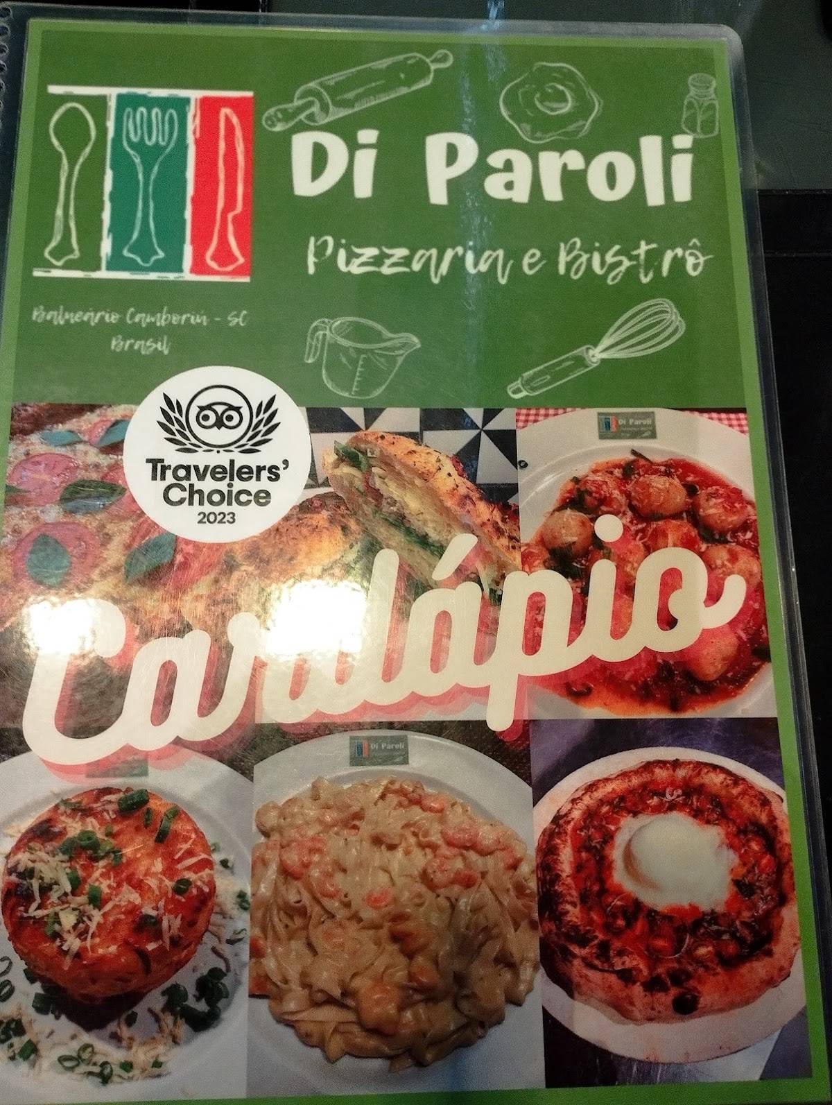Di Paroli - Pizzaria e Bistrô - Balneário Cambiriú cardápio