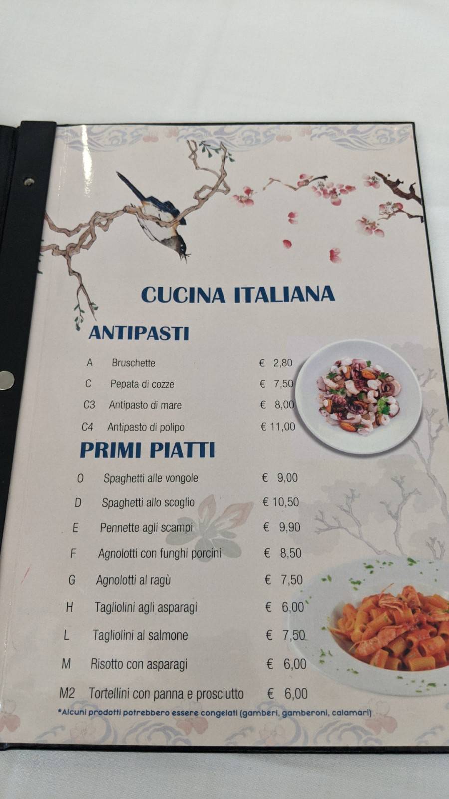 Menu di Di Yang 