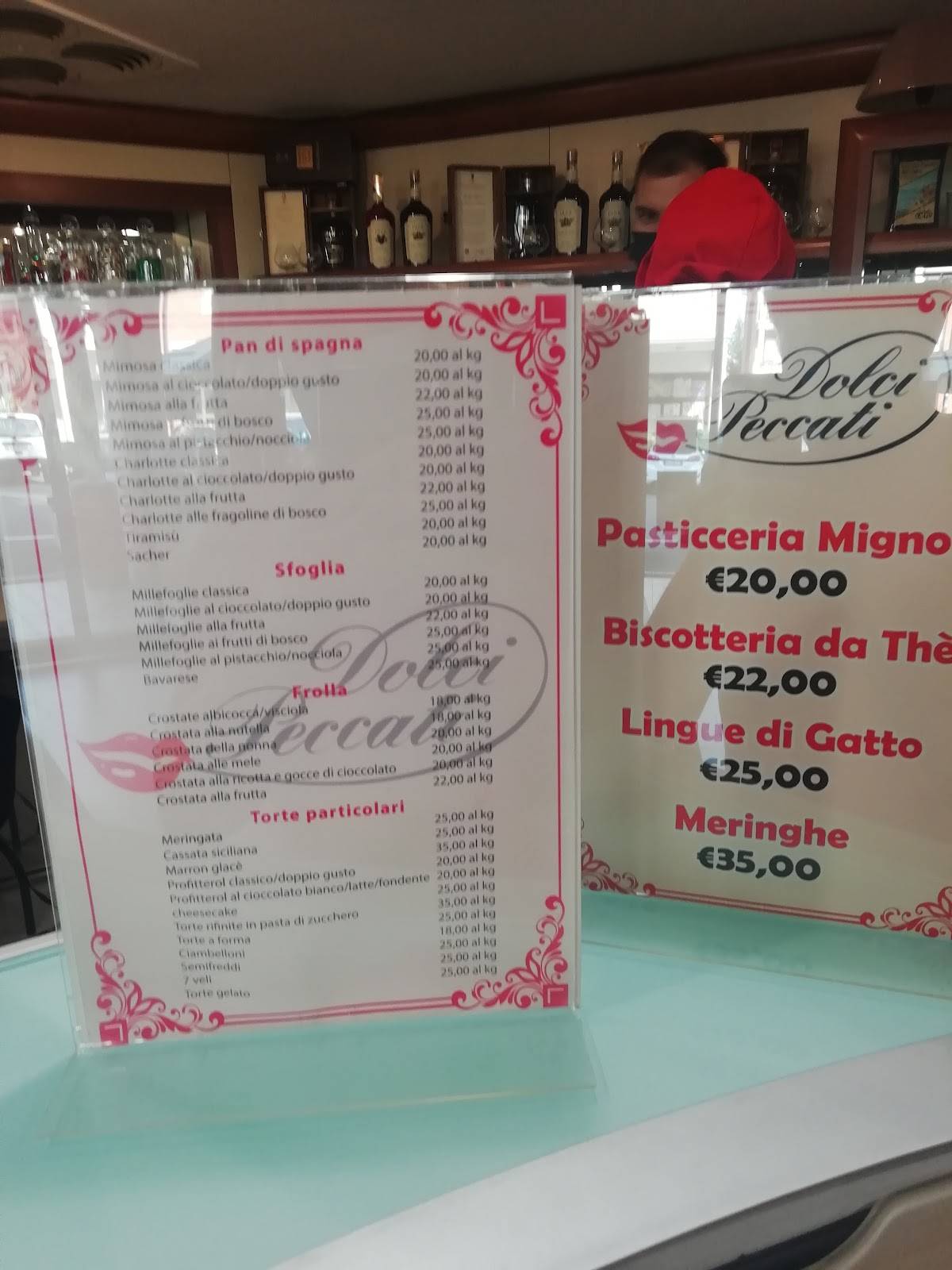 Menu di Dolci Peccati 