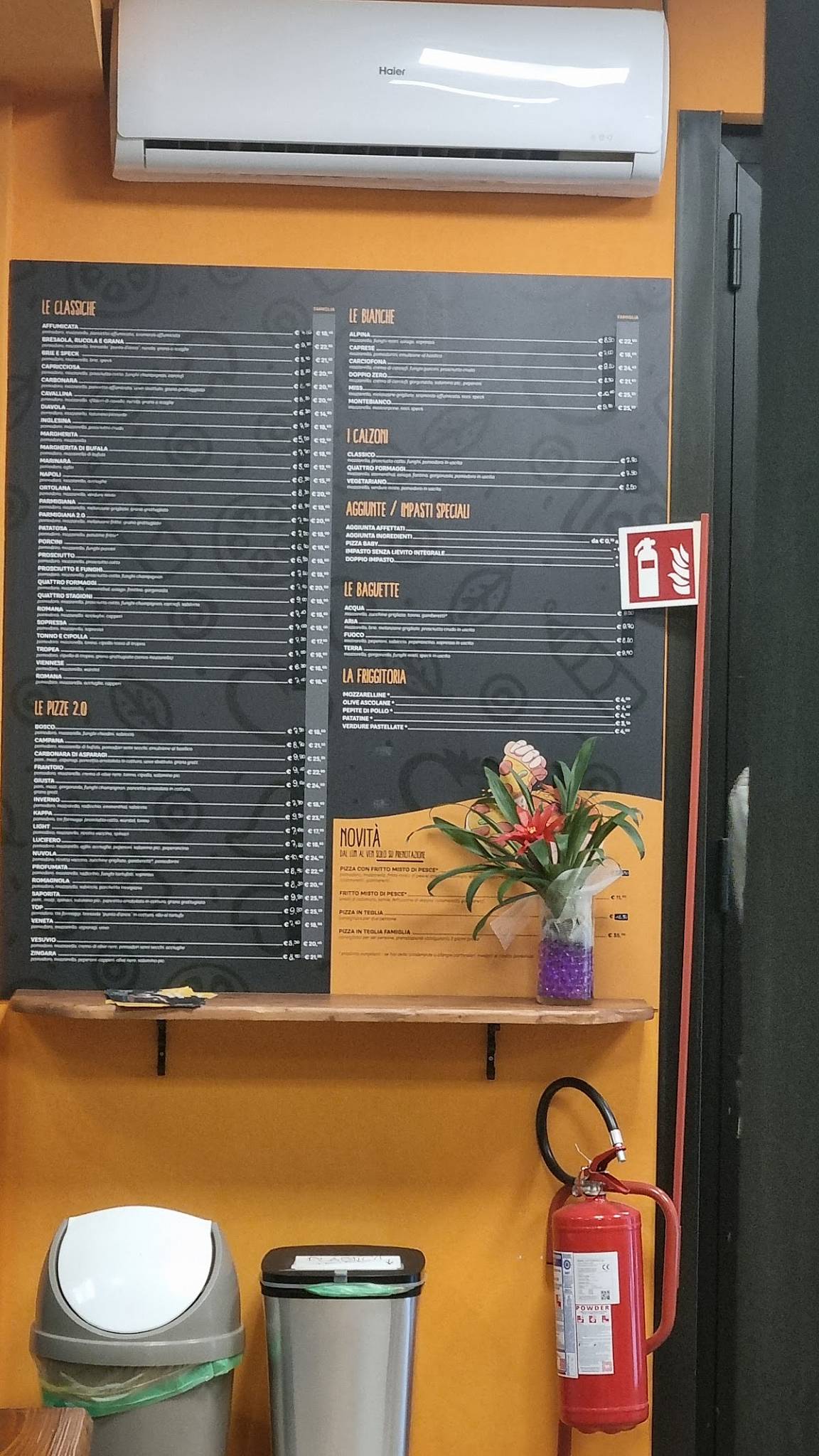 Menu di Doppio Zero Chioggia 