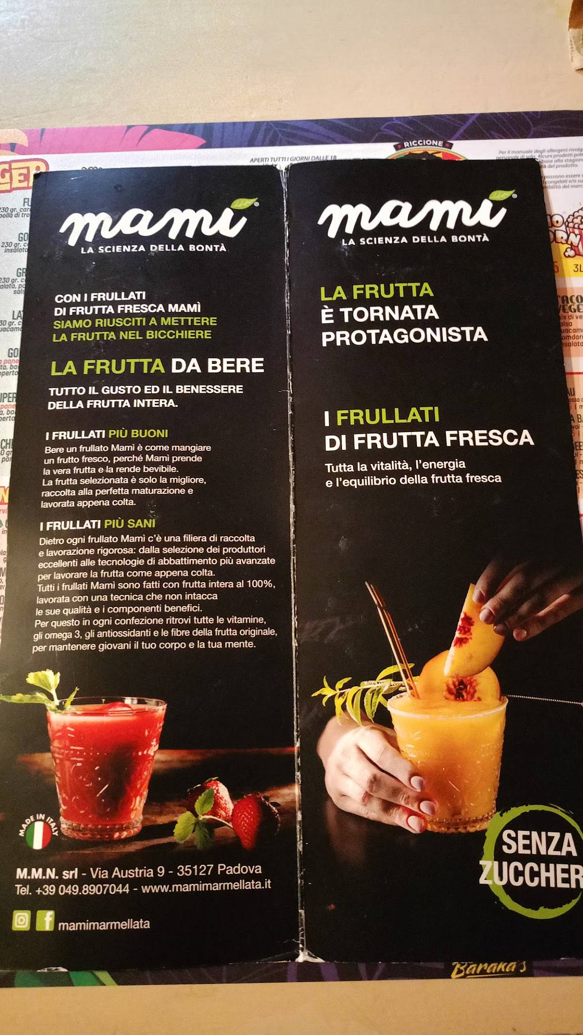 Menu di Dreadlocks 