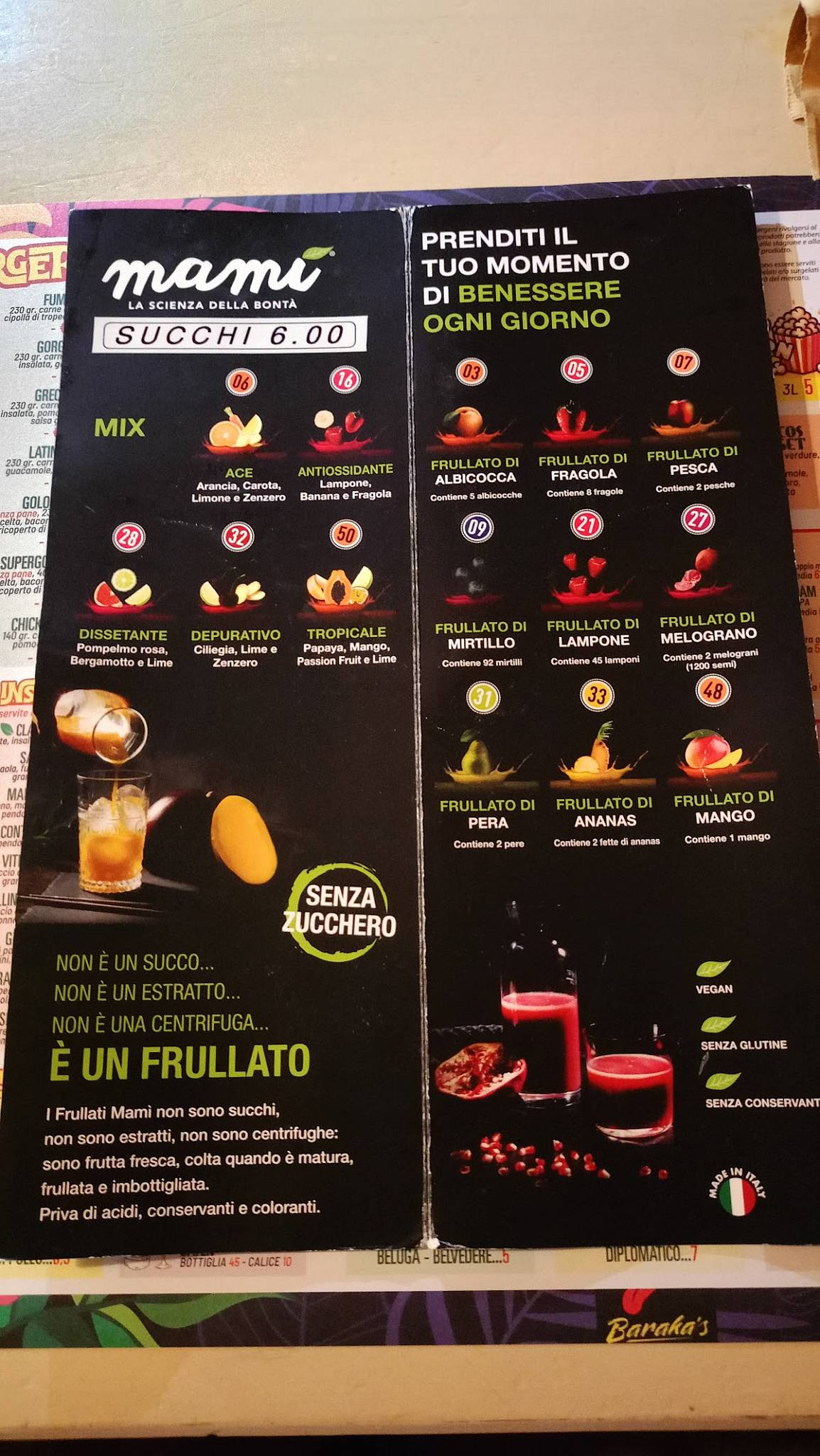 Menu di Dreadlocks 
