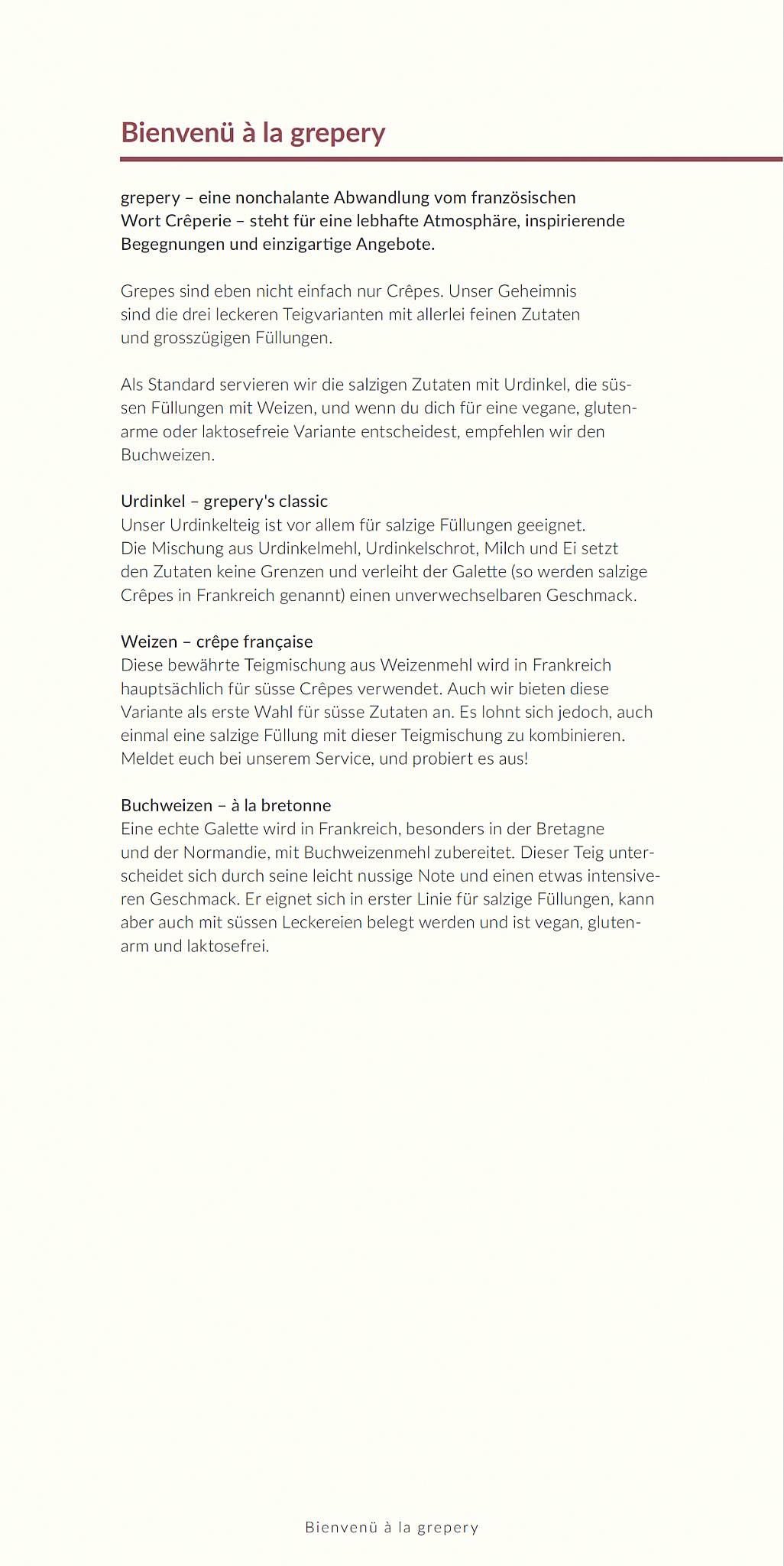 Menu di grepery 