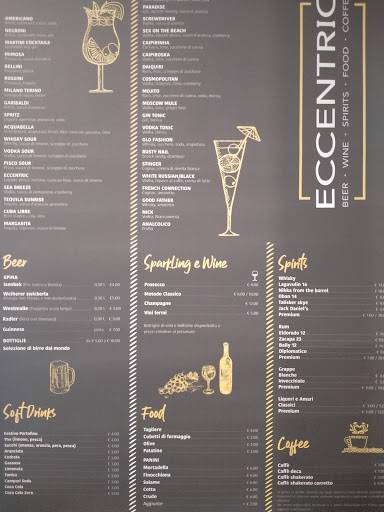 Menu di ECCENTRIC 