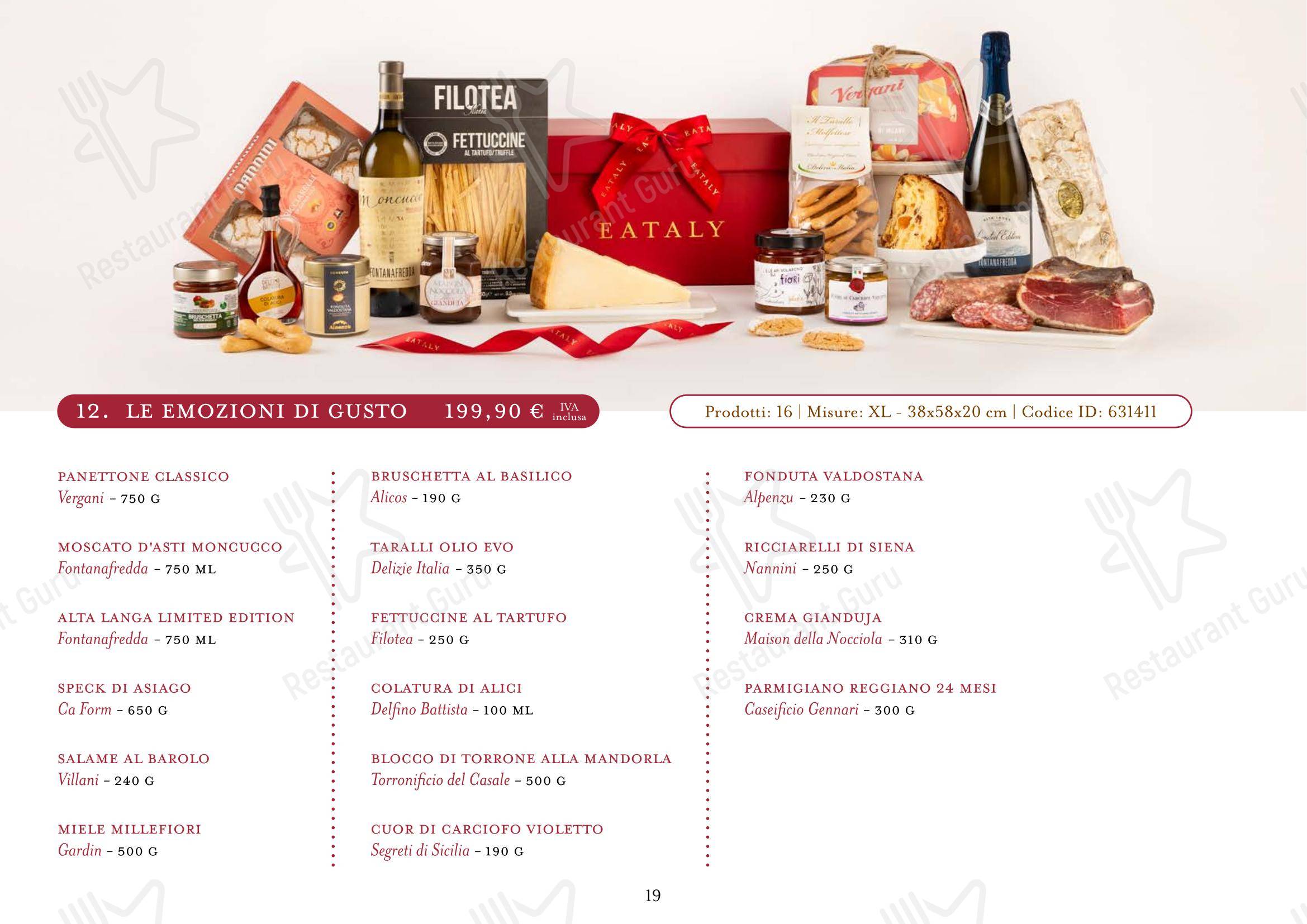 Eataly Torino Lingotto in Torino - Menu bar