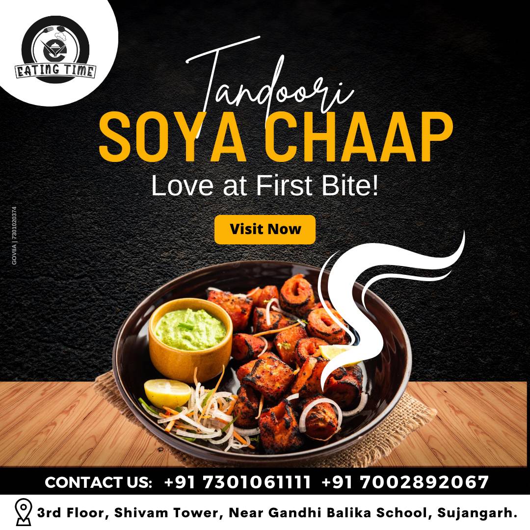 Eating time restaurant - Best Restaurant In Sujangarh , Veg Restaurant ,Fast food Cafe in Sujangarh menu