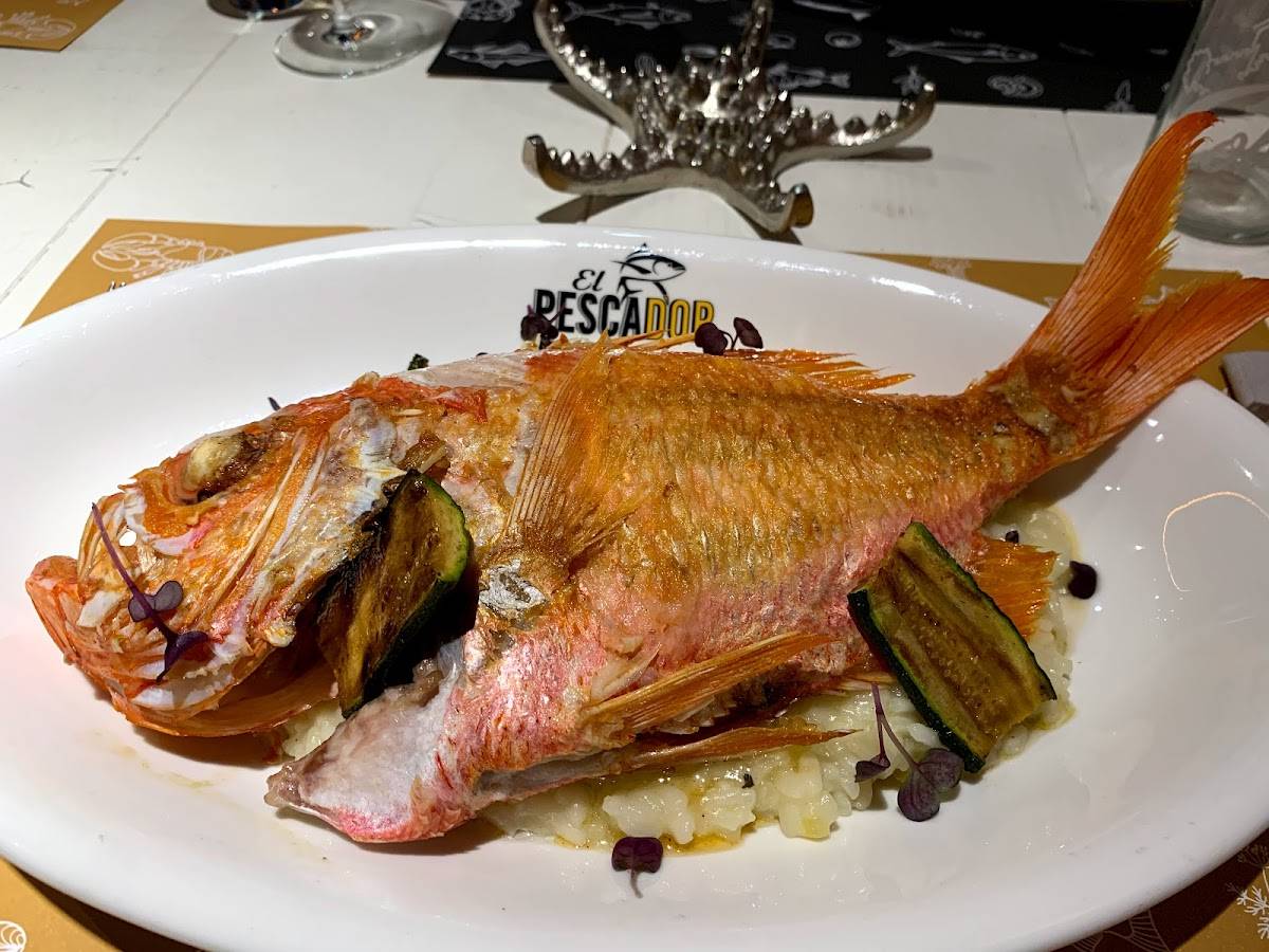 Menu di El Pescador - The Fish Market 