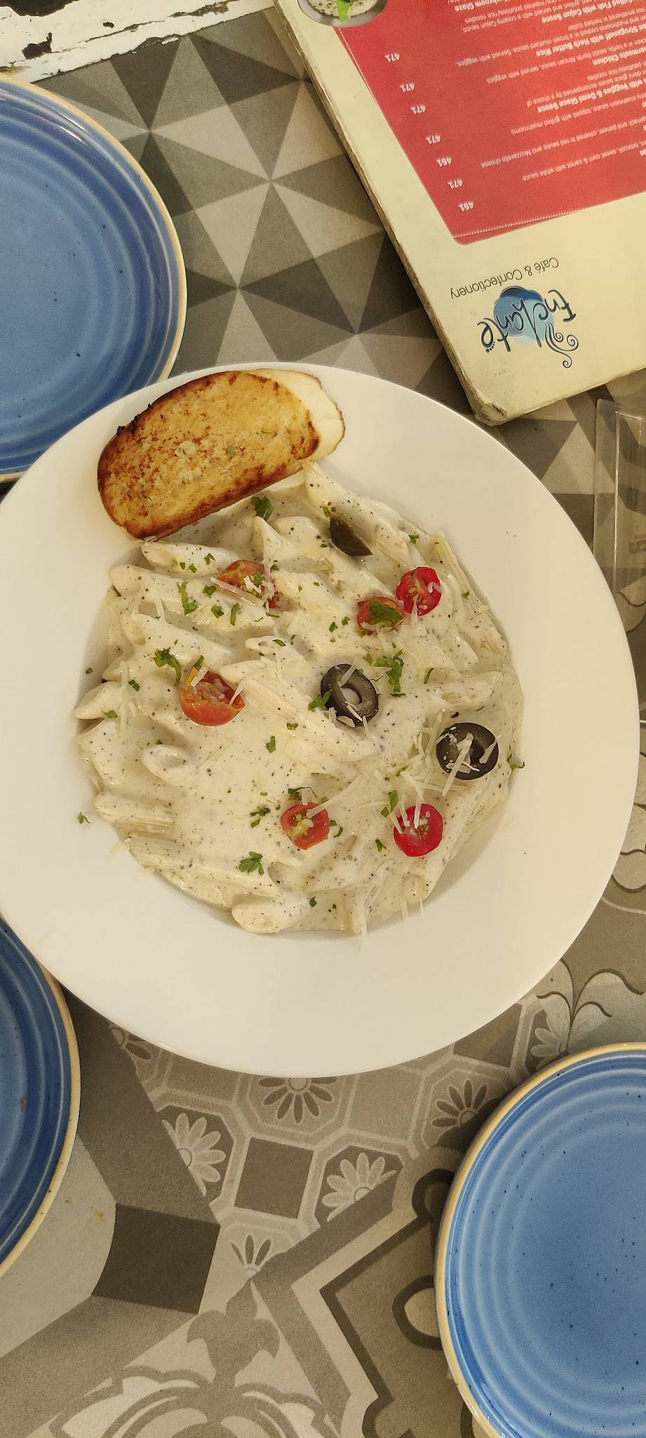 Enchanté Café & Confectionery menu