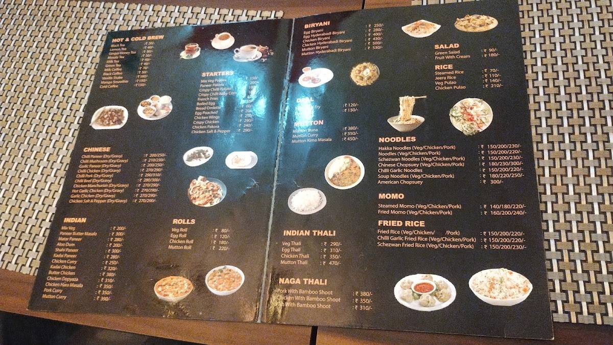 FOOD COSMOS menu