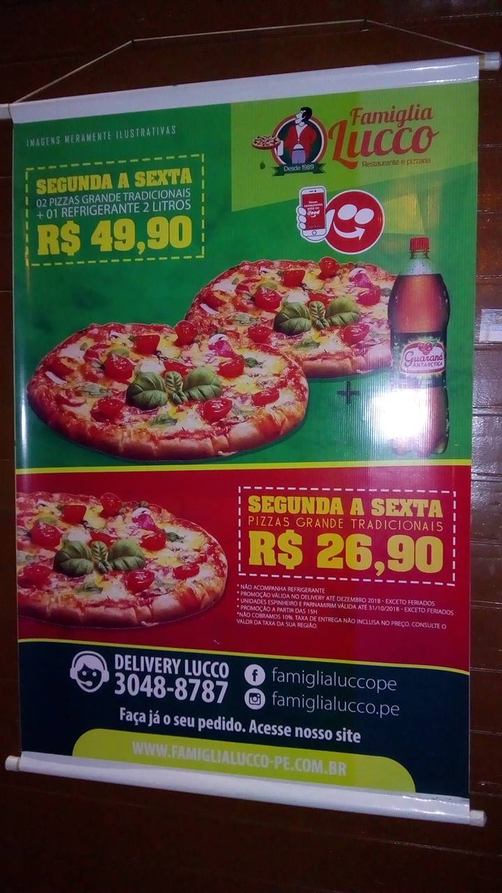 Famiglia Lucco (Delivery) cardápio