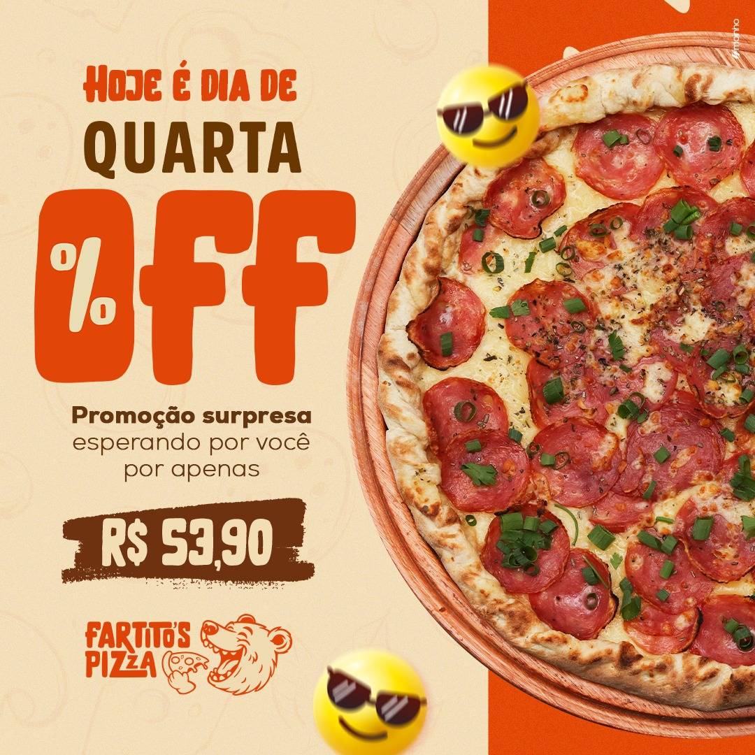 Fartito's Pizza Botucatu cardápio