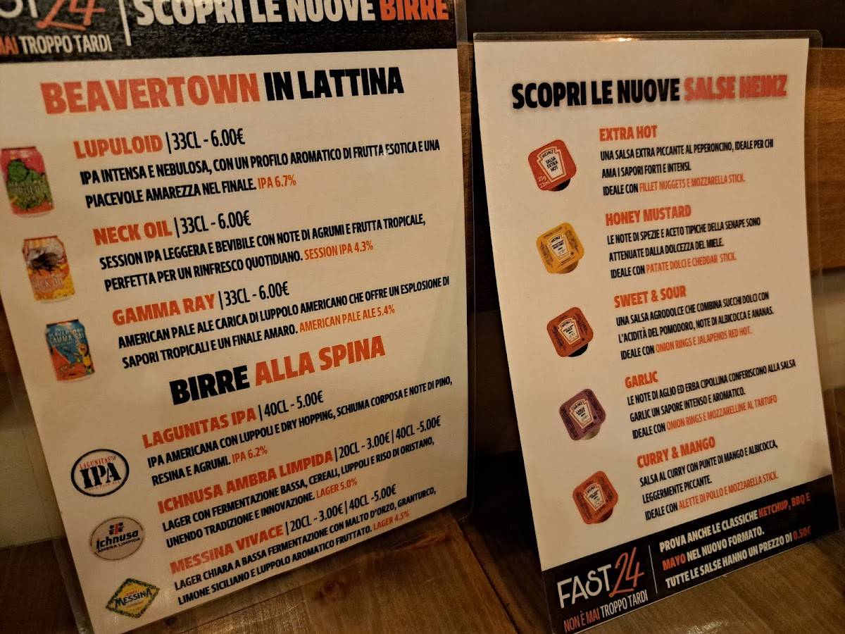 Menu di FAST 