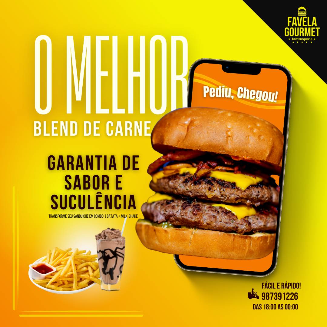 Favella gourmet cardápio