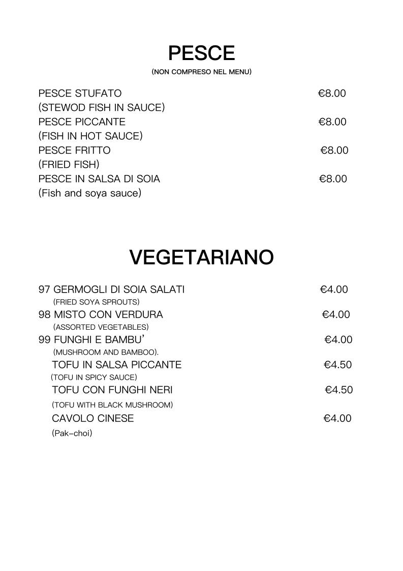 Menu di Felice (Ristorante Cinese) 