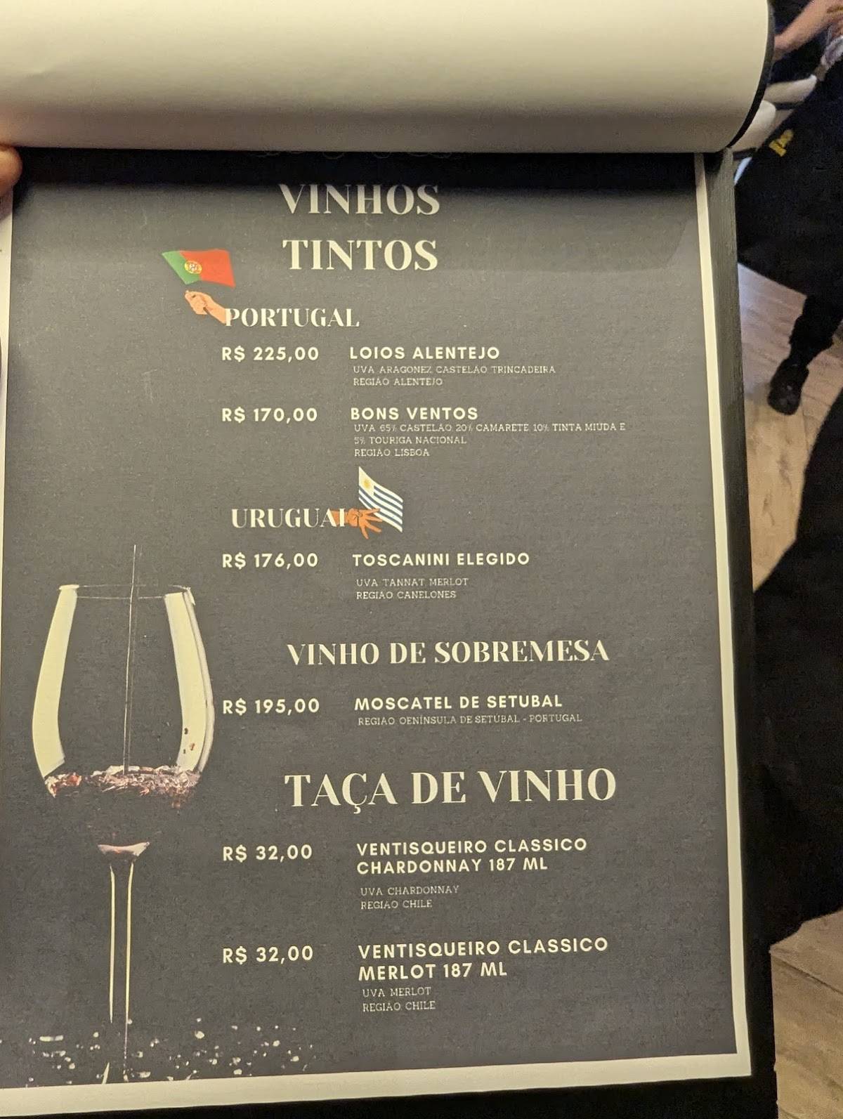 Fino Corte cardápio