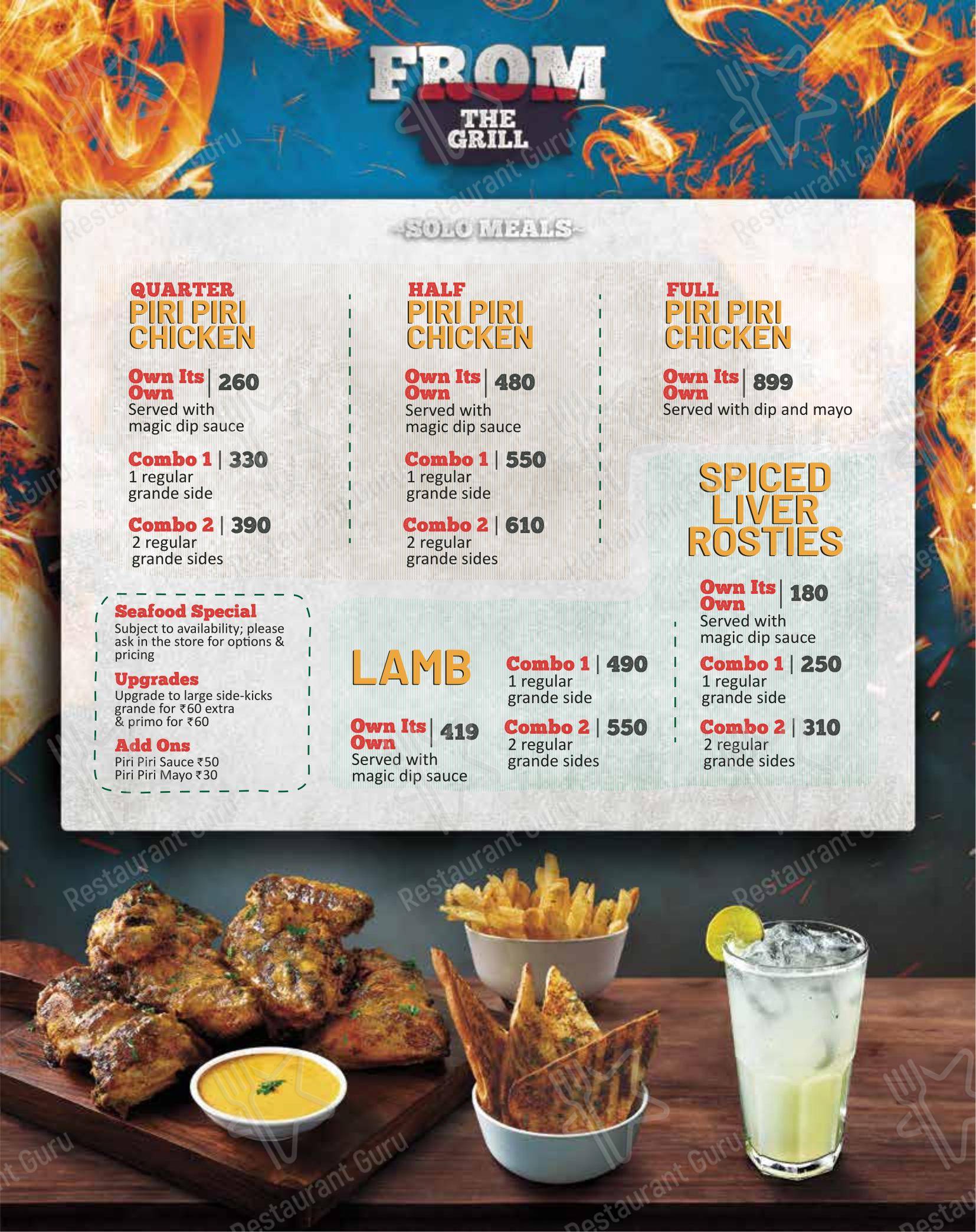 菜单 for the Flame house 24 – Spicy Grilled Chicken Best Biryani in Thrissur restaurant