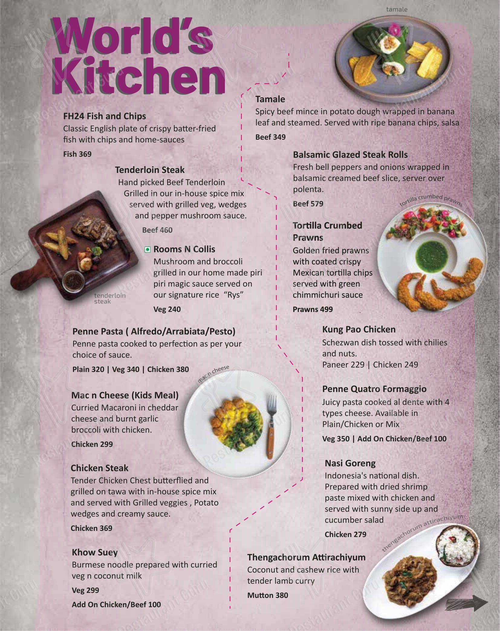 菜单 for the Flame house 24 – Spicy Grilled Chicken Best Biryani in Thrissur restaurant