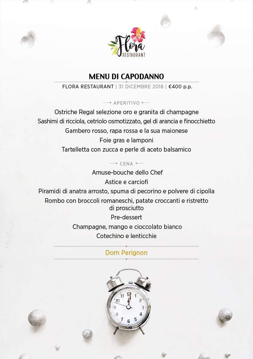 Menu di Flora Restaurant 