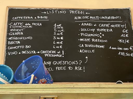 Menu di Dalla Lola 