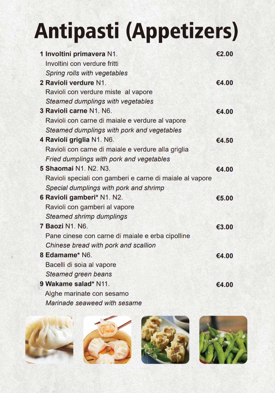 Menu di SATSUKI Restaurant Fusion 朝阳 