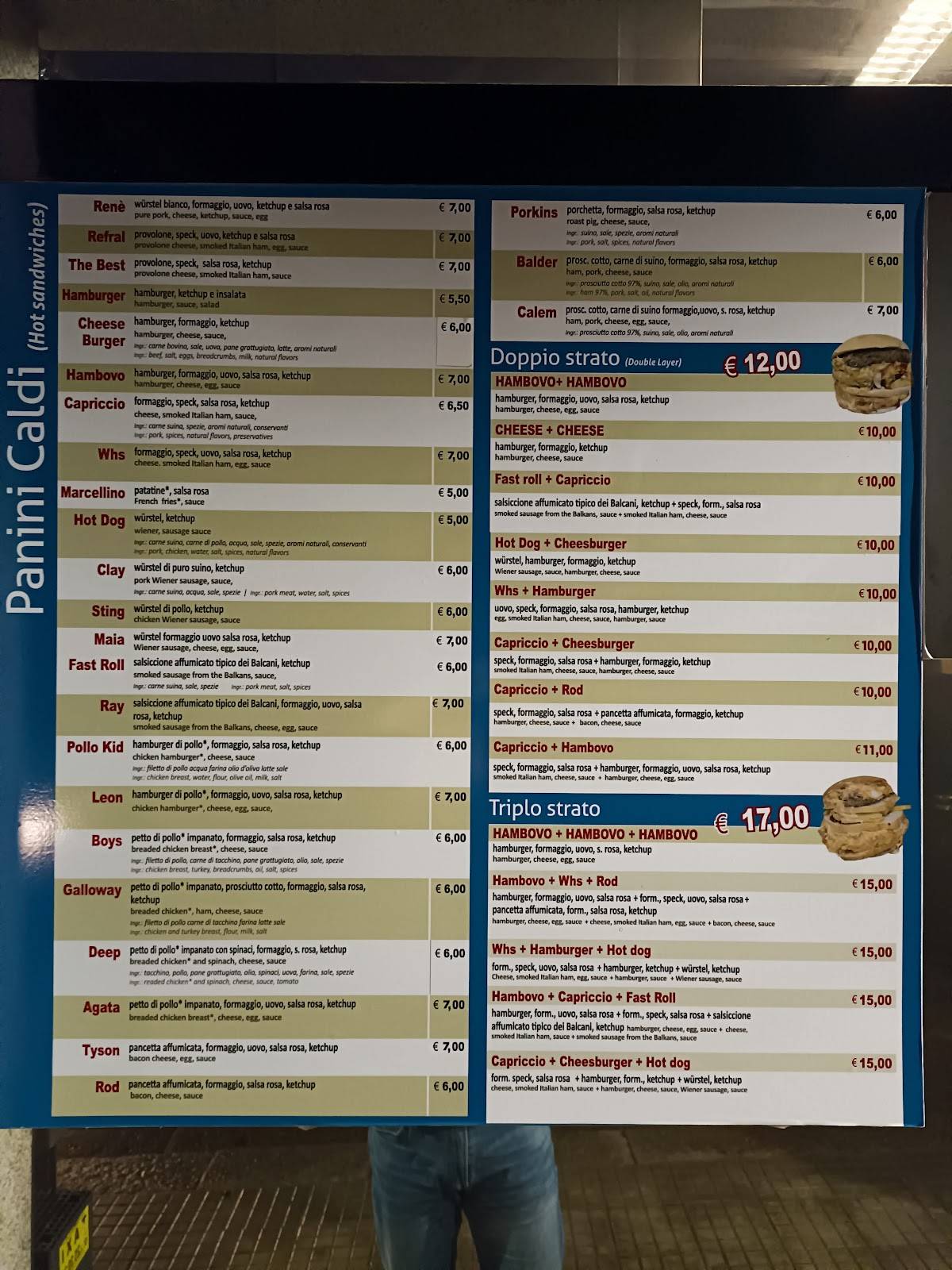 Menu di Four Refral 