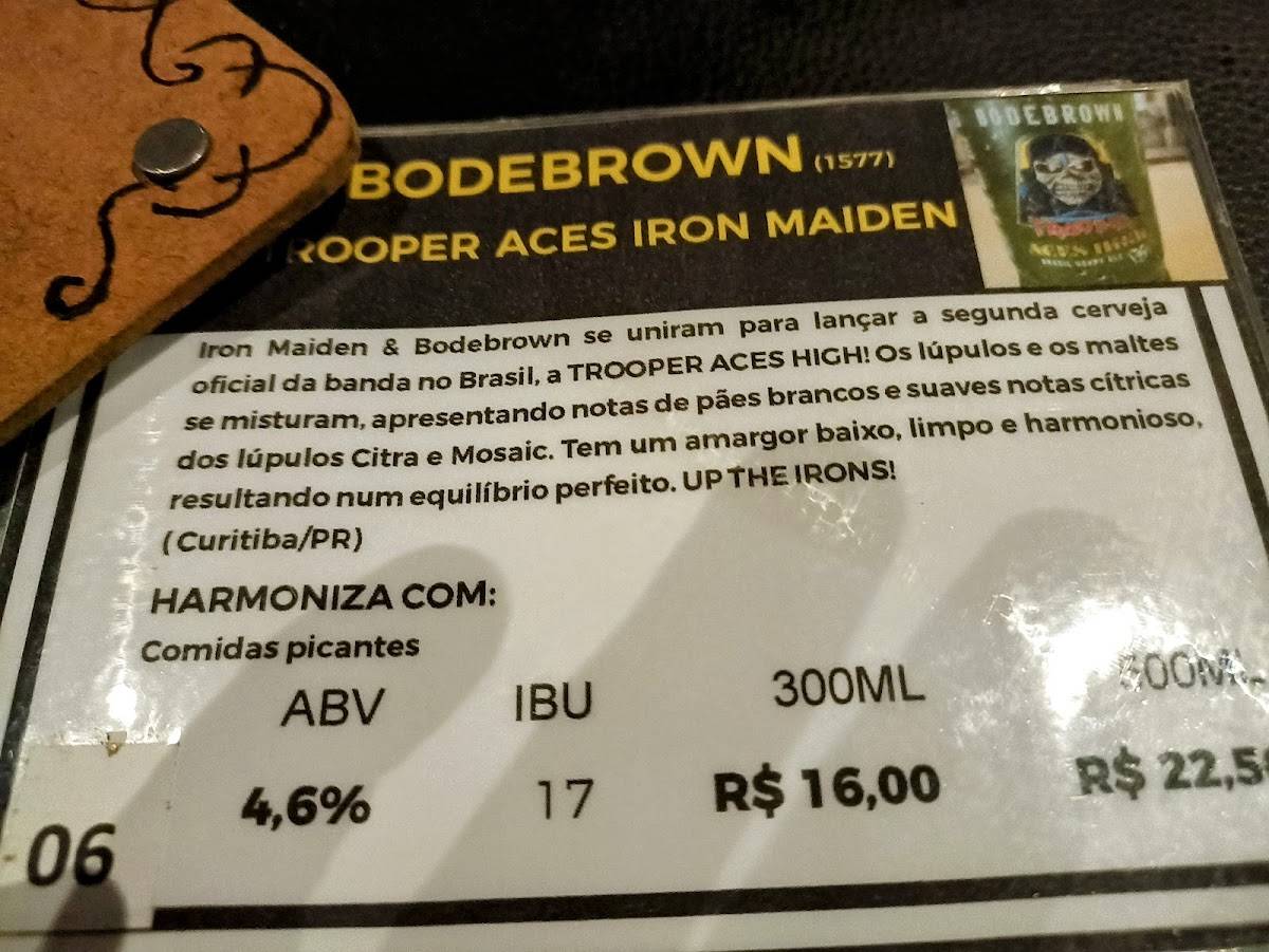 ParkFoz Steakhouse cardápio