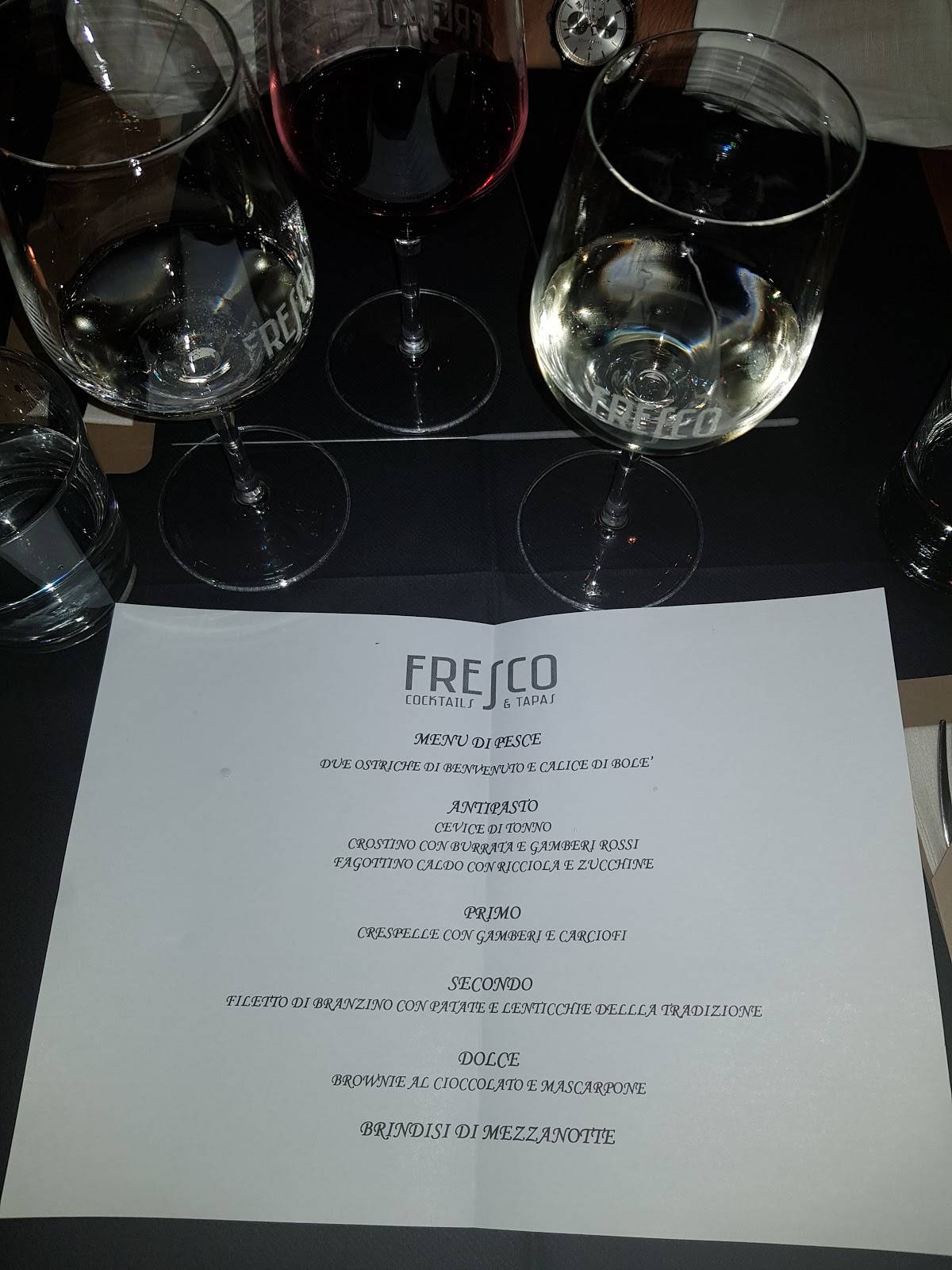 Menu di Fresco 