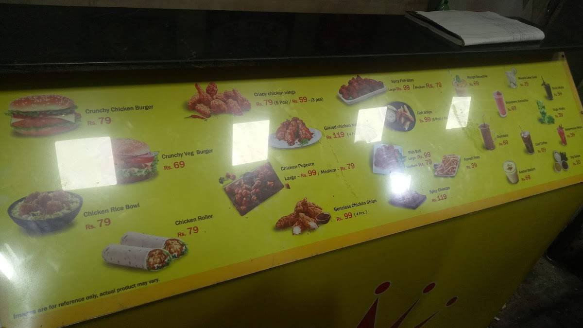 Fries Kings menu