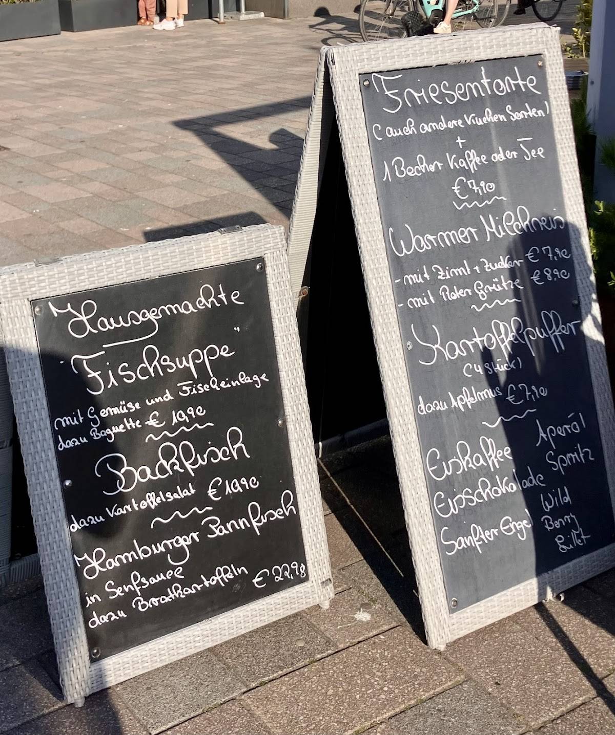 Menu de Friesenkate