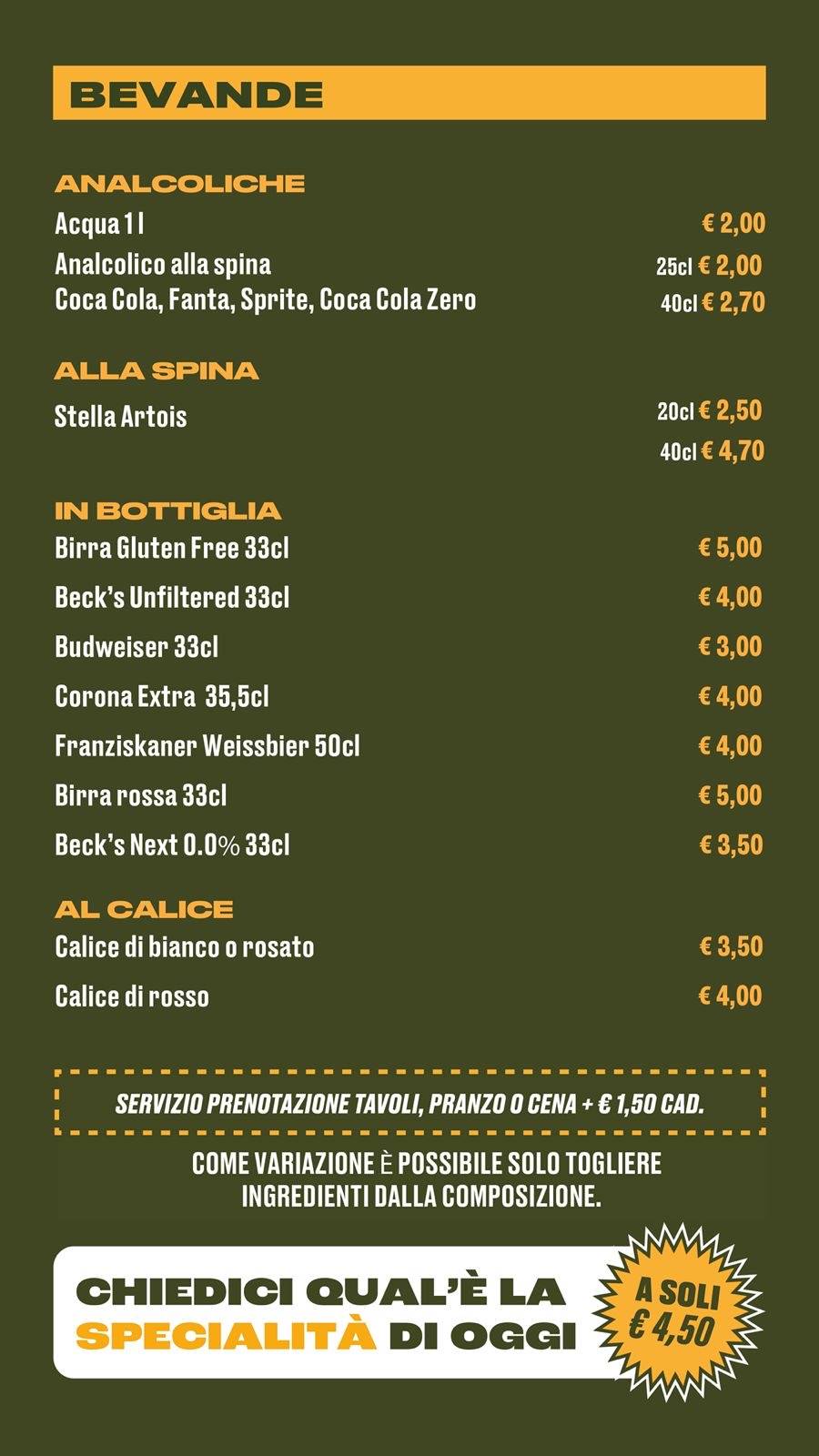 Menu di Fusi 