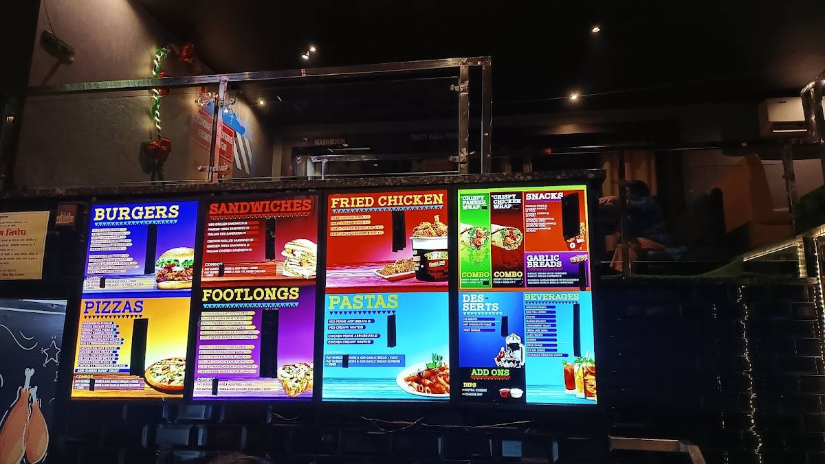 Hot Meals Restro, Korba menu