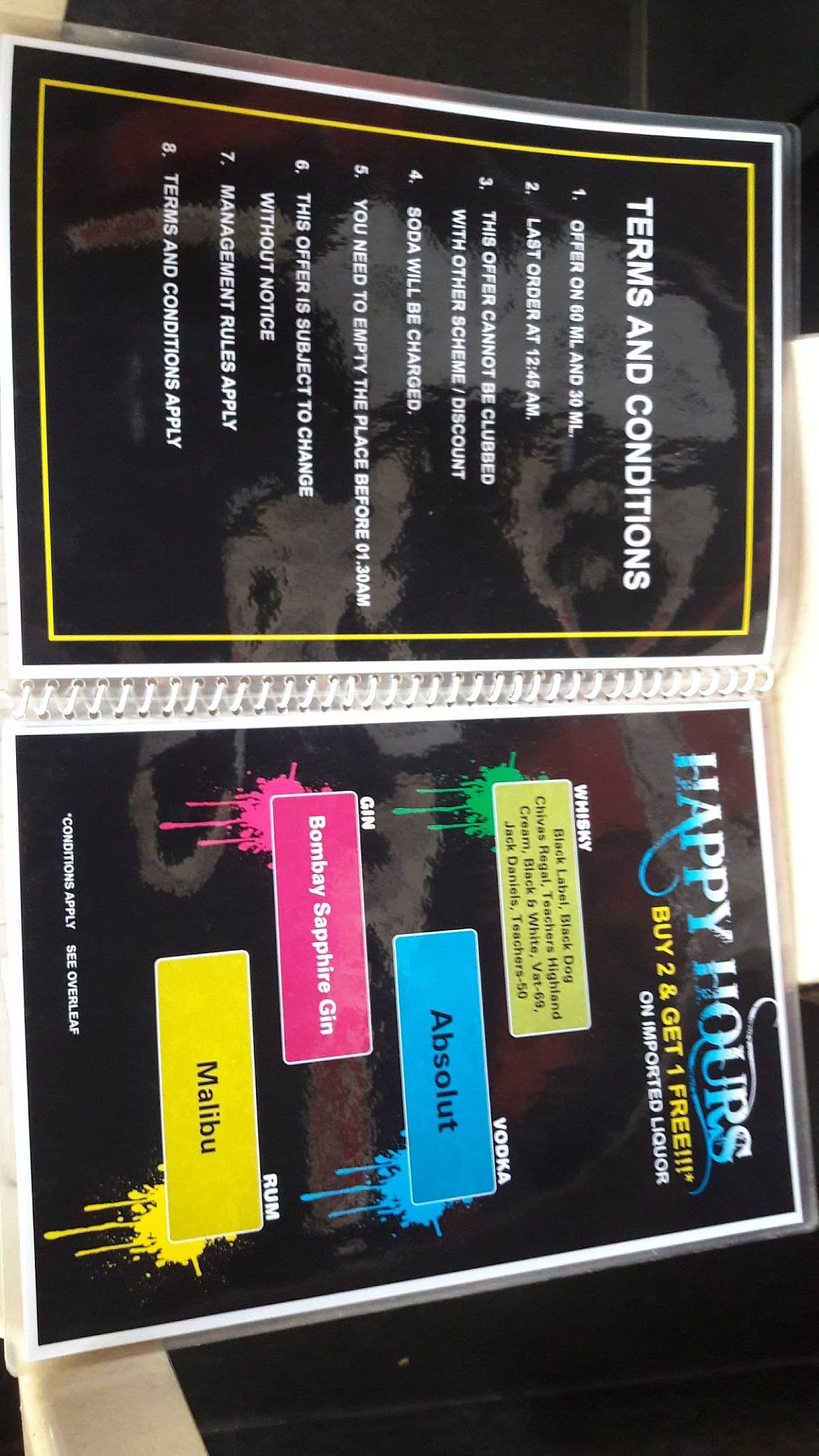 Galaxy Of Stars menu