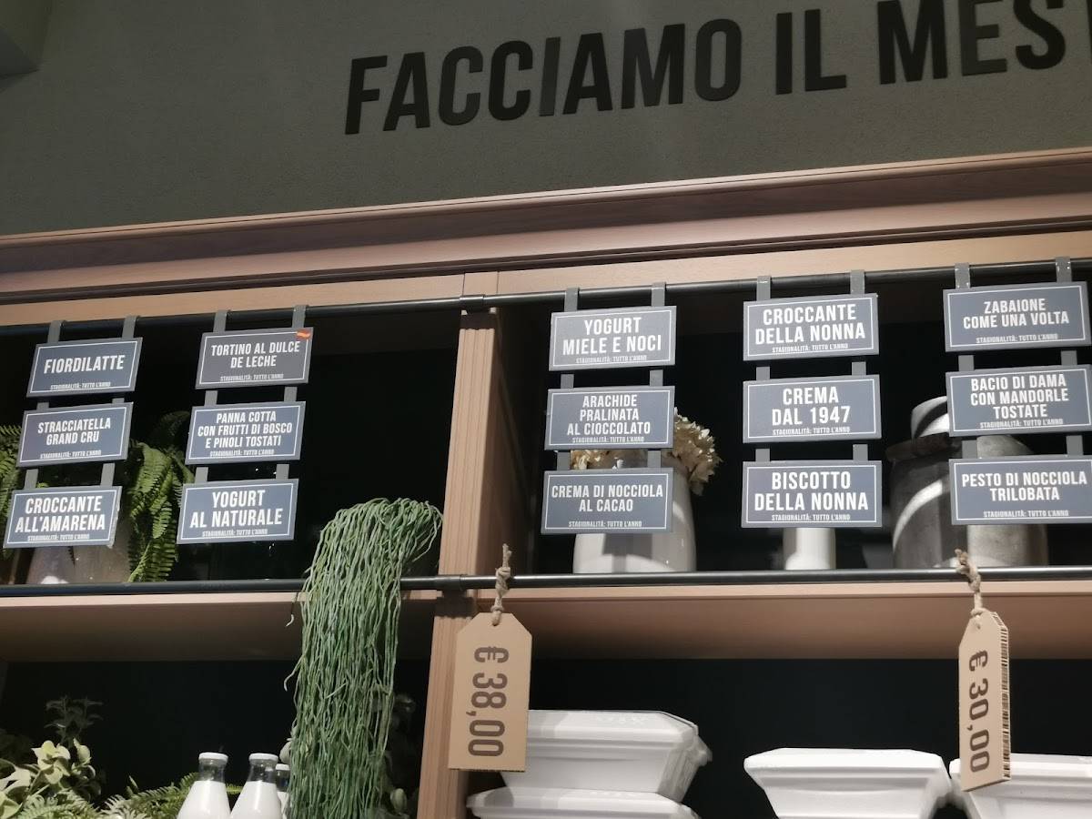 Menu di Gelateria La Romana dal 1947 