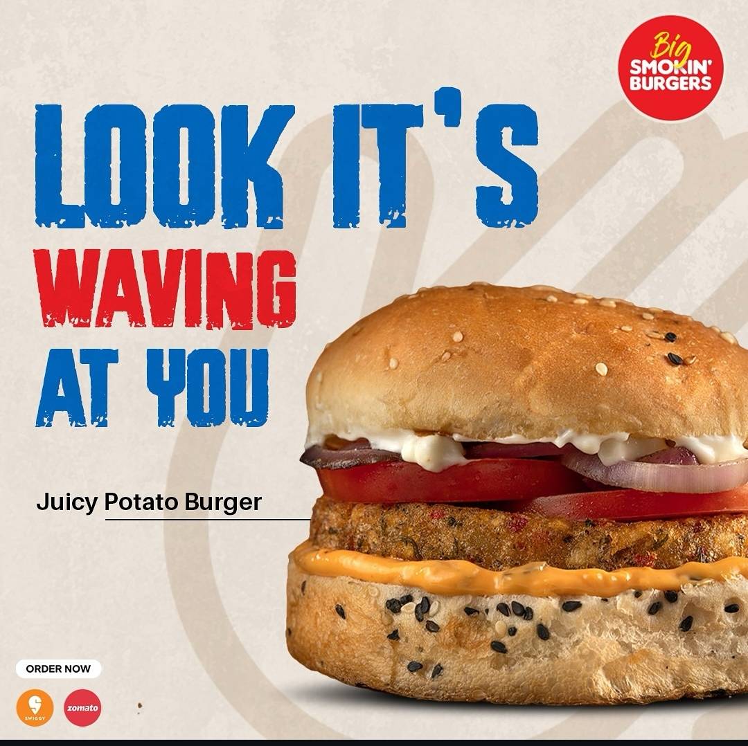 Big Smokin' Burgers menu