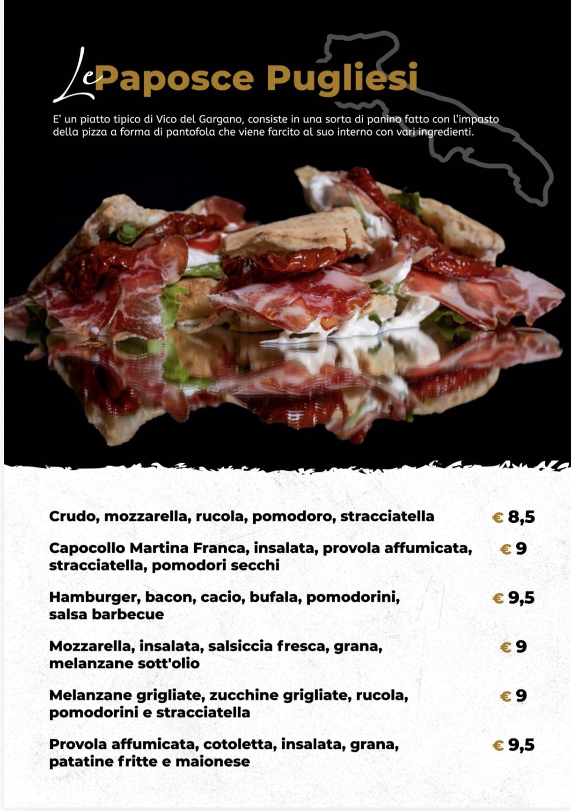 Menu di Giammetta 