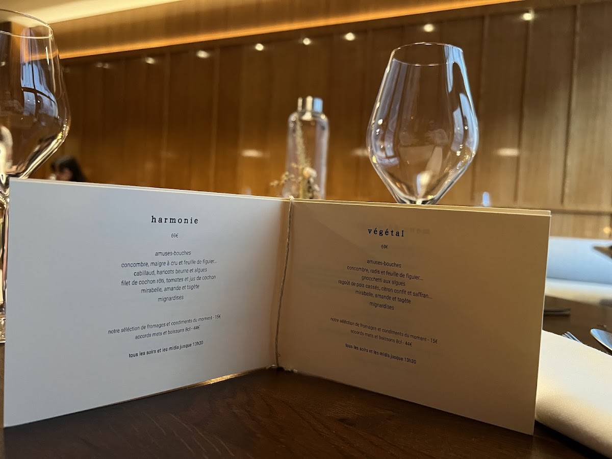 Menu de Ginko