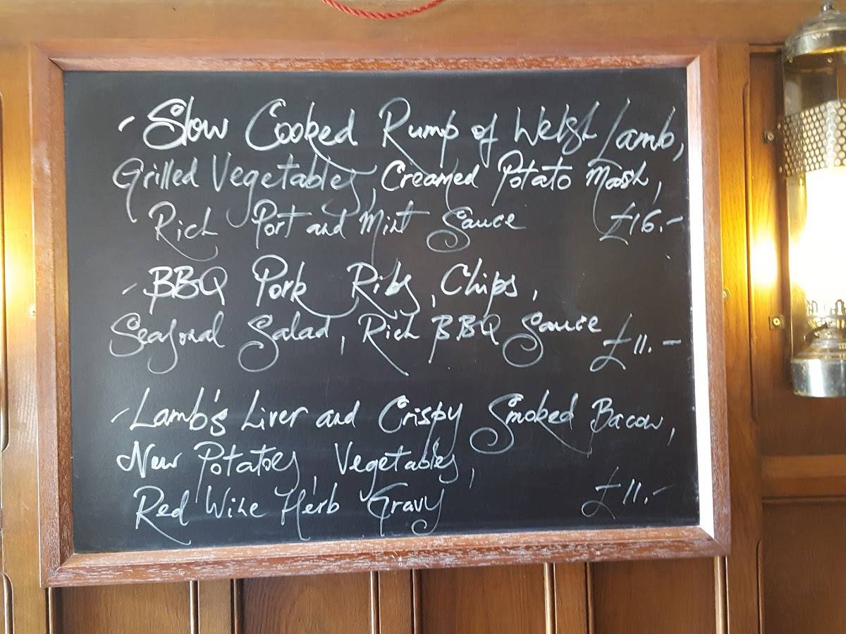 Menu at Golden Fox pub & bar, Sturminster Marshall