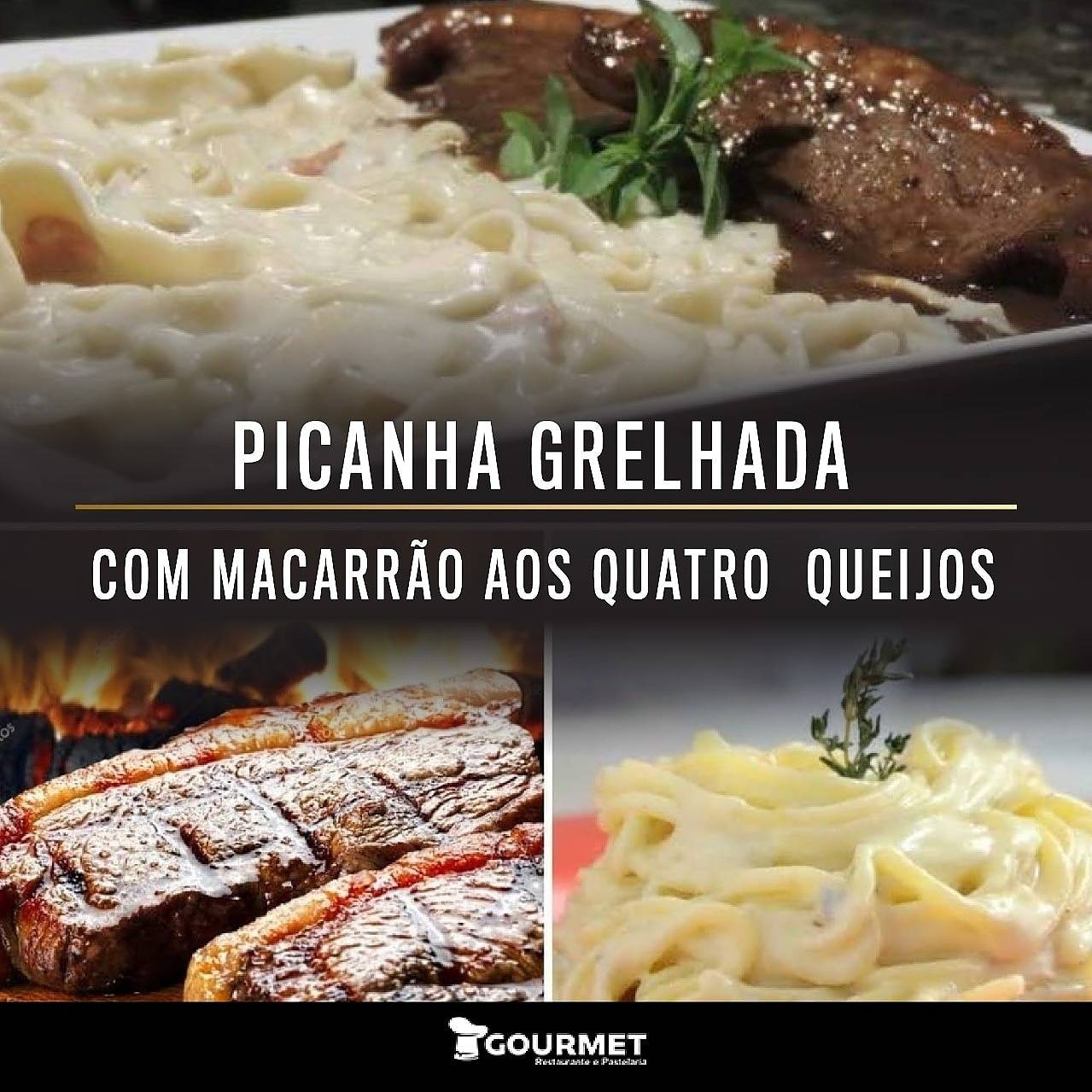 Gourmet cardápio