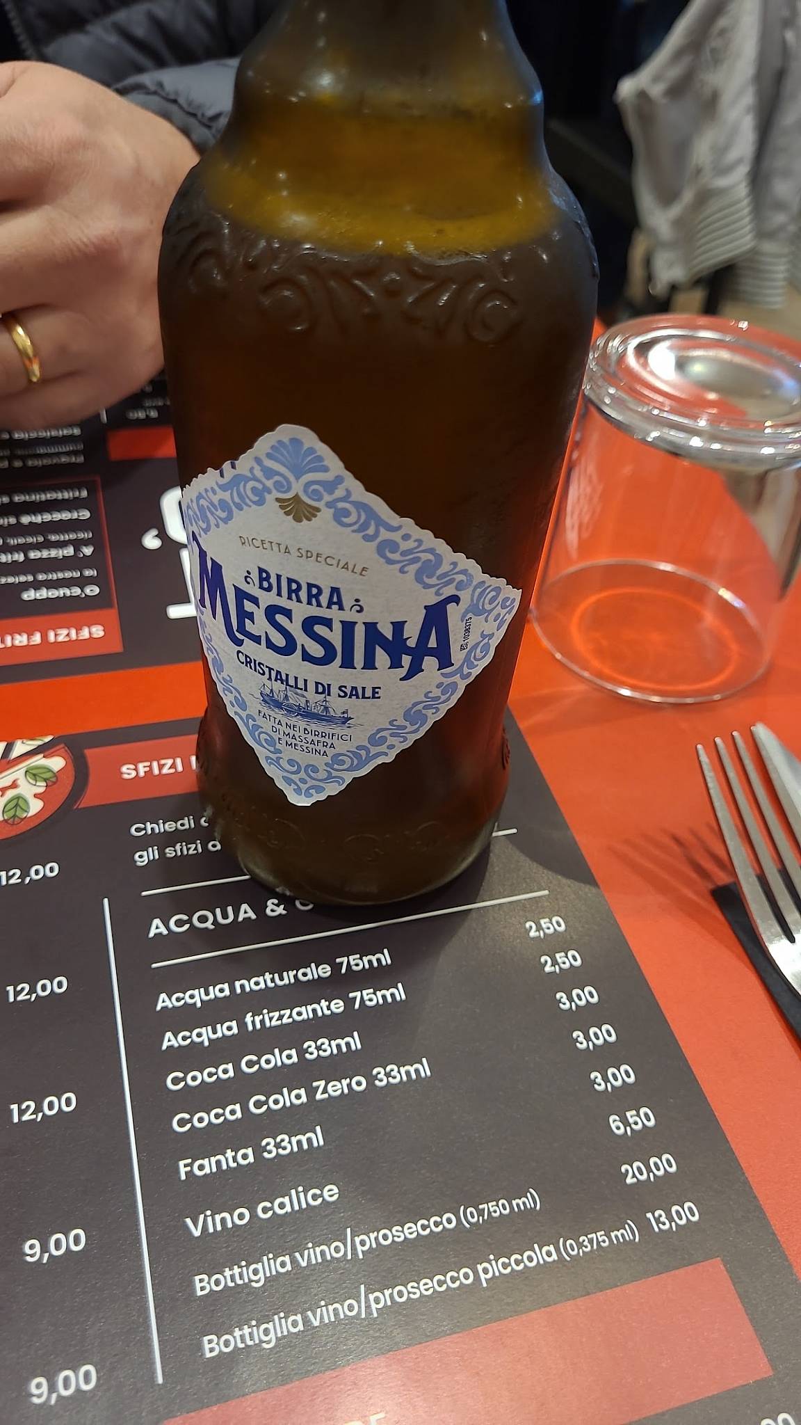 Menu di Mastantò 