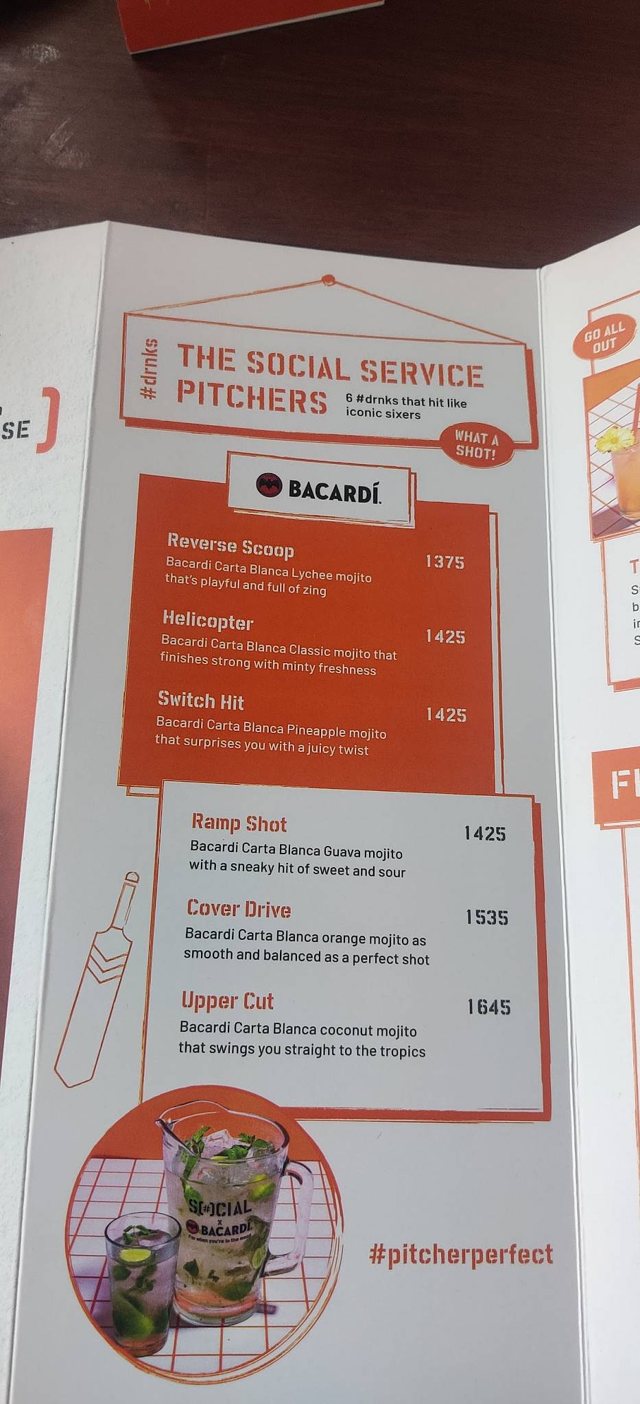 IFC Social menu