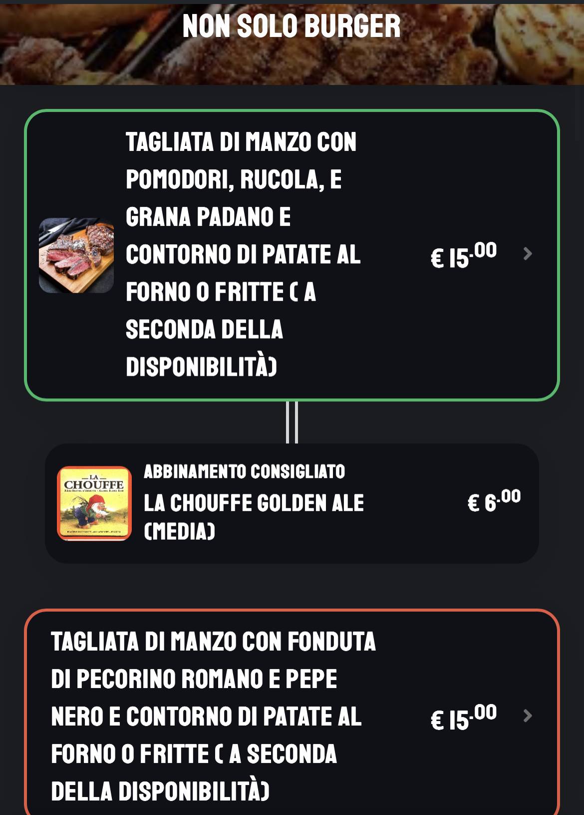 Menu di Habitus Cafè 
