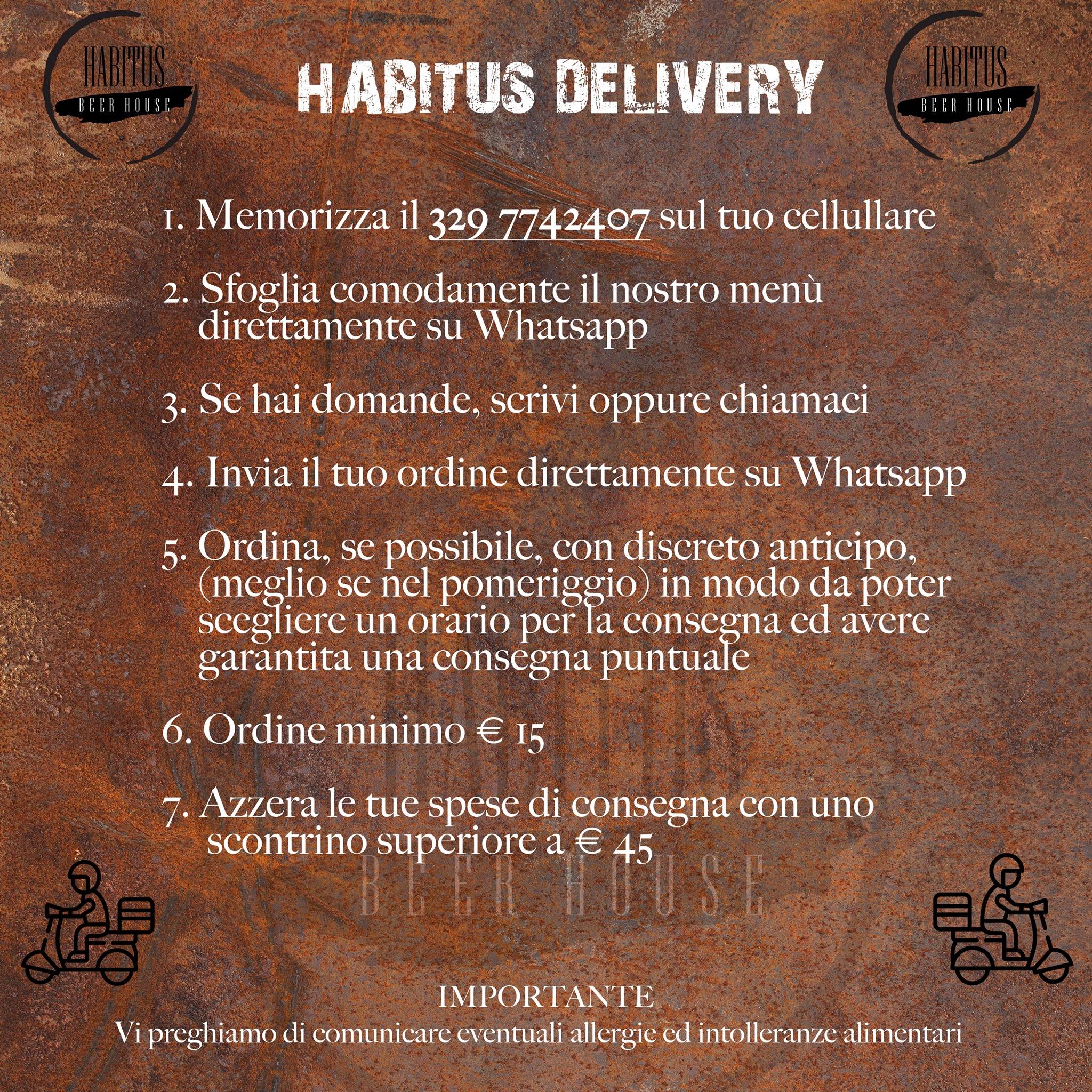 Menu di Habitus Cafè 