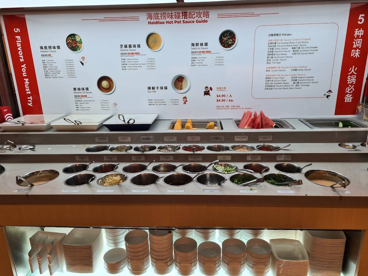 Menu at Haidilao Hotpot Glen Waverley restaurant, Glen Waverley, Level 1
