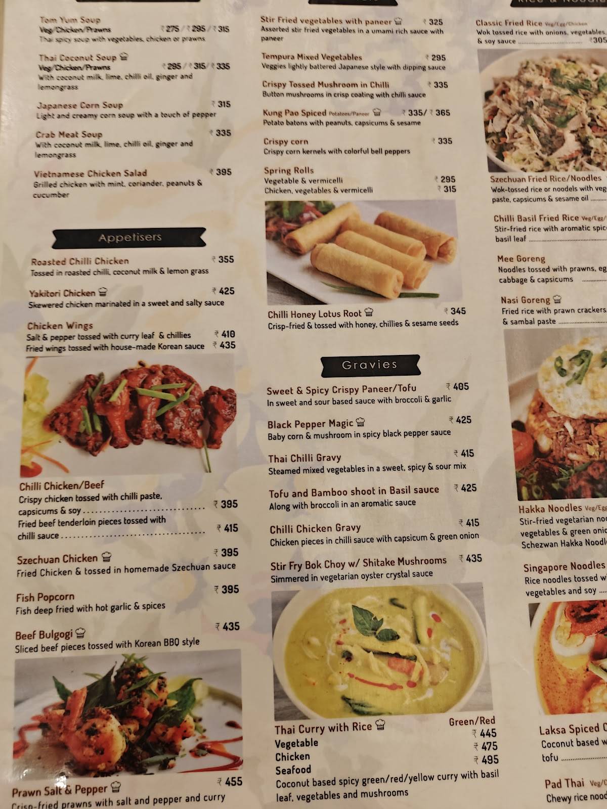 Hibiscus Café menu