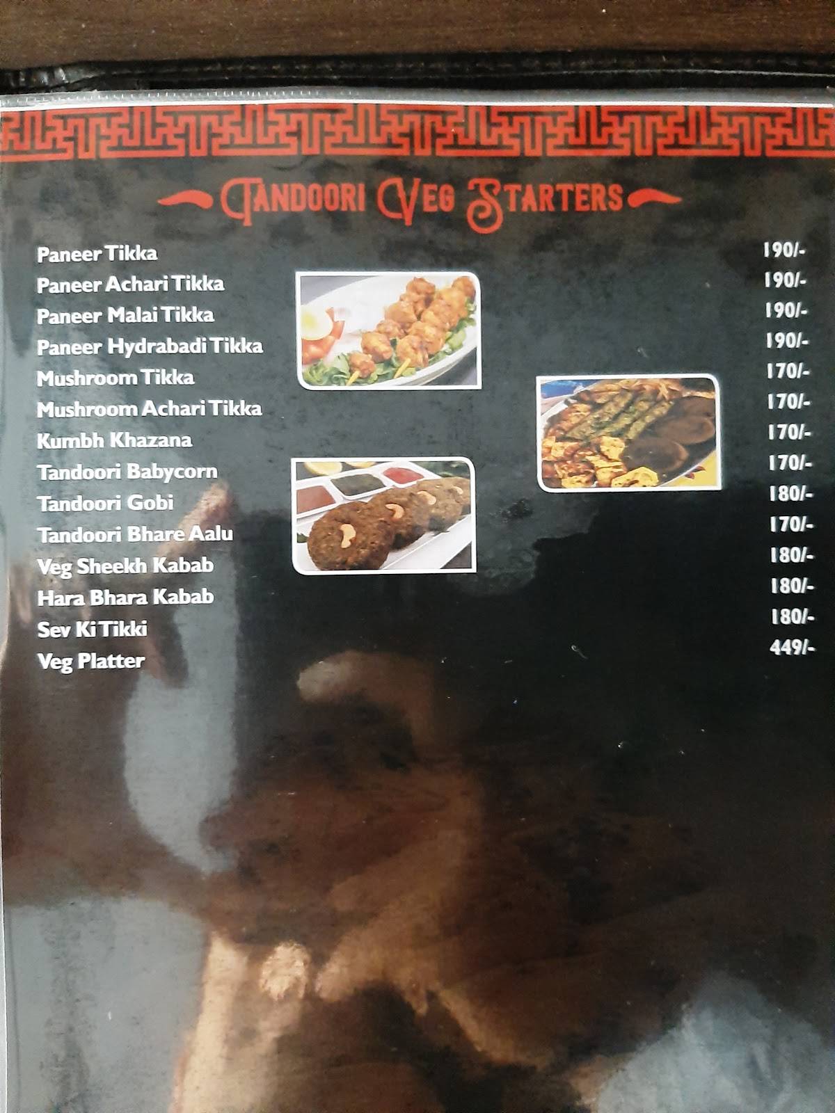 Hotel Canton Bar & Kitchen menu